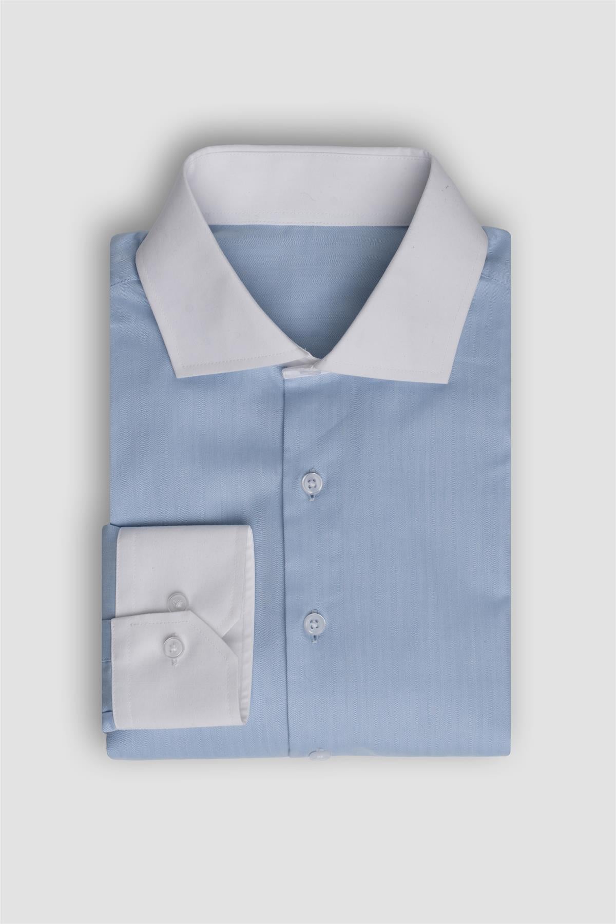 Cavani Barnaby Blue - Overhemd heren 4