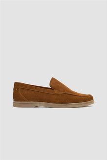 Cavani Breezy Suède Loafers - Bruin