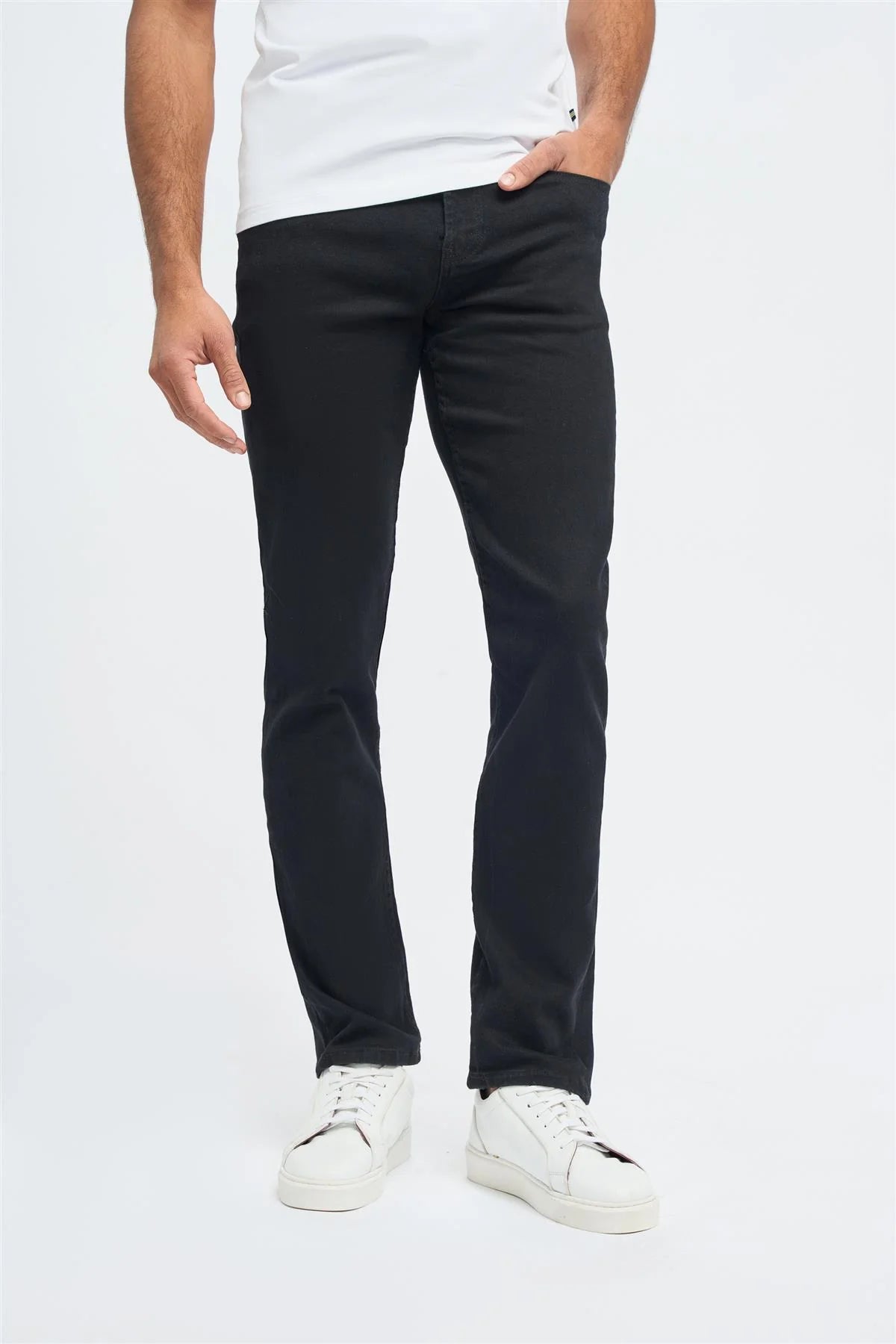 Cavani Heren Jeans - Milano Black
