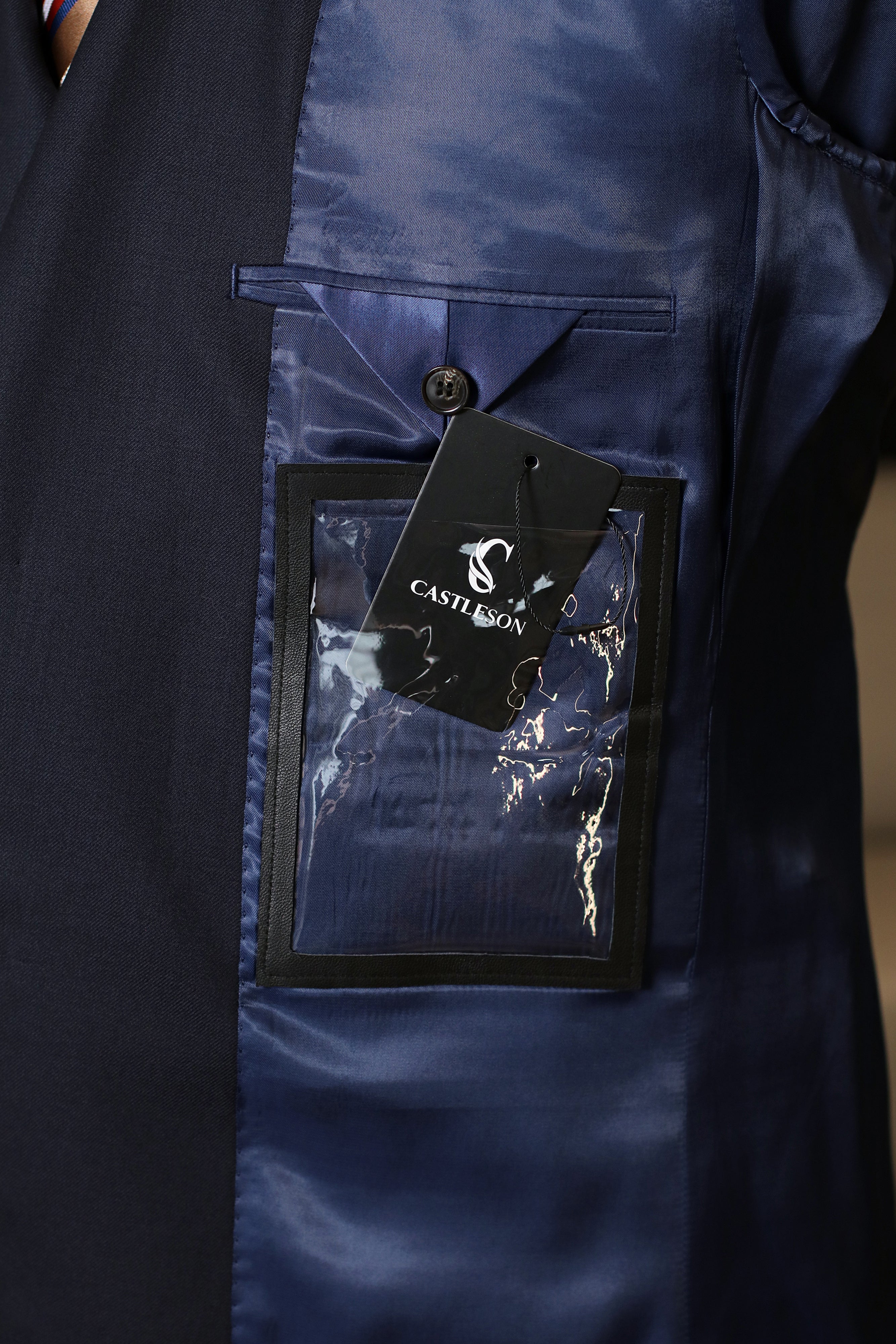 CASTLESON Guard - Tweedelig Herenpak Midnight Navy