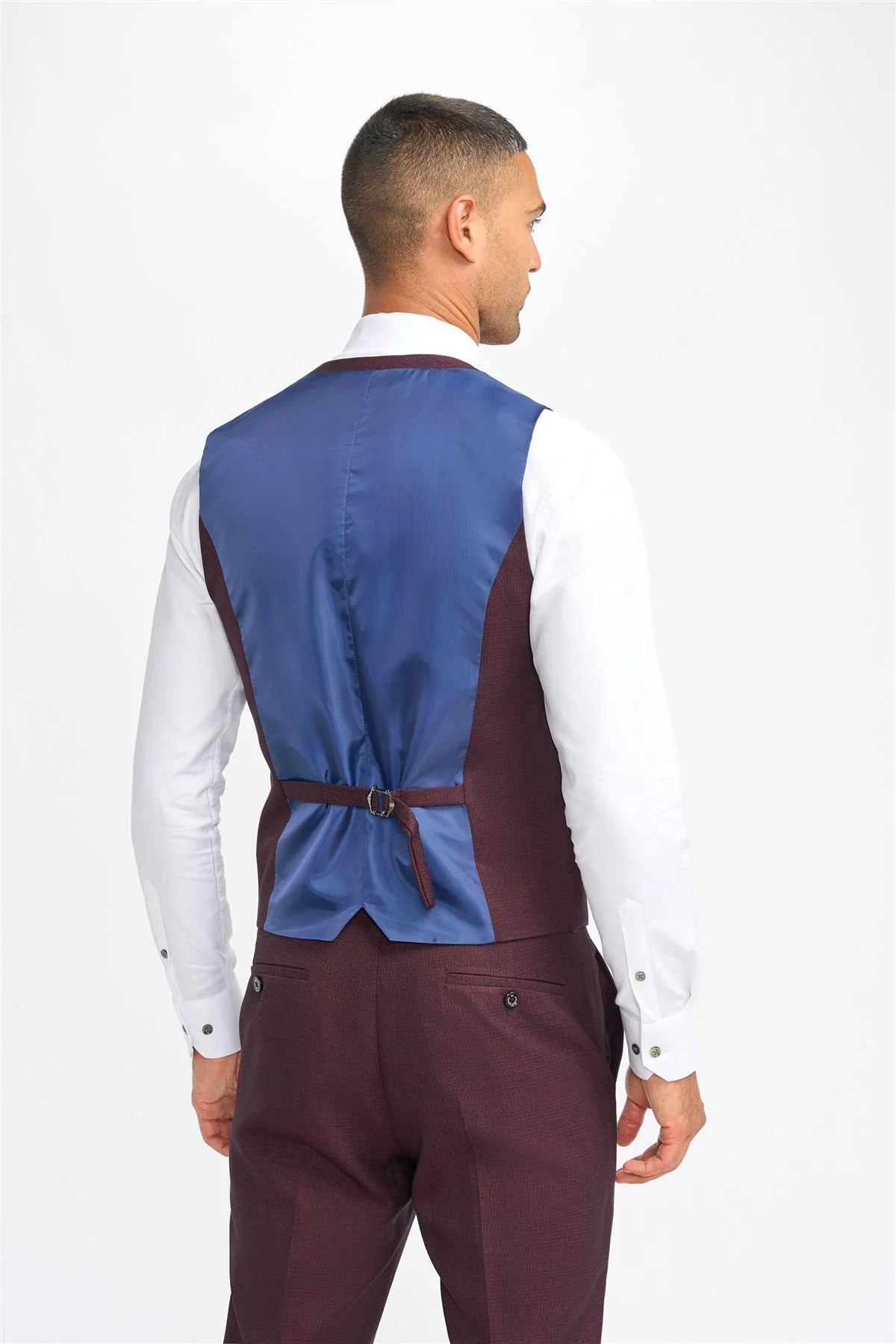 Cavani Caridi - Gilet Wine Red