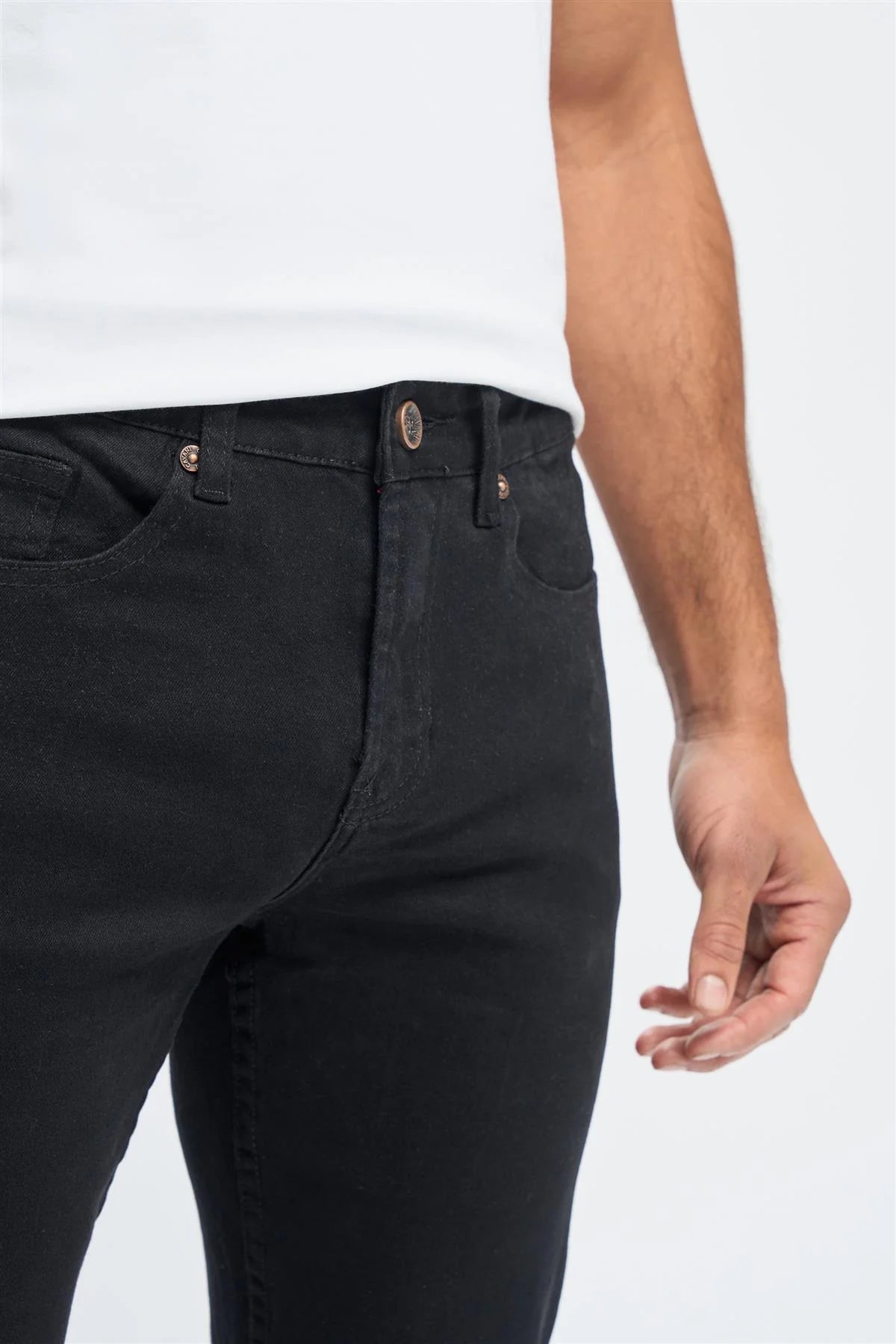 Cavani Heren Jeans - Milano Black