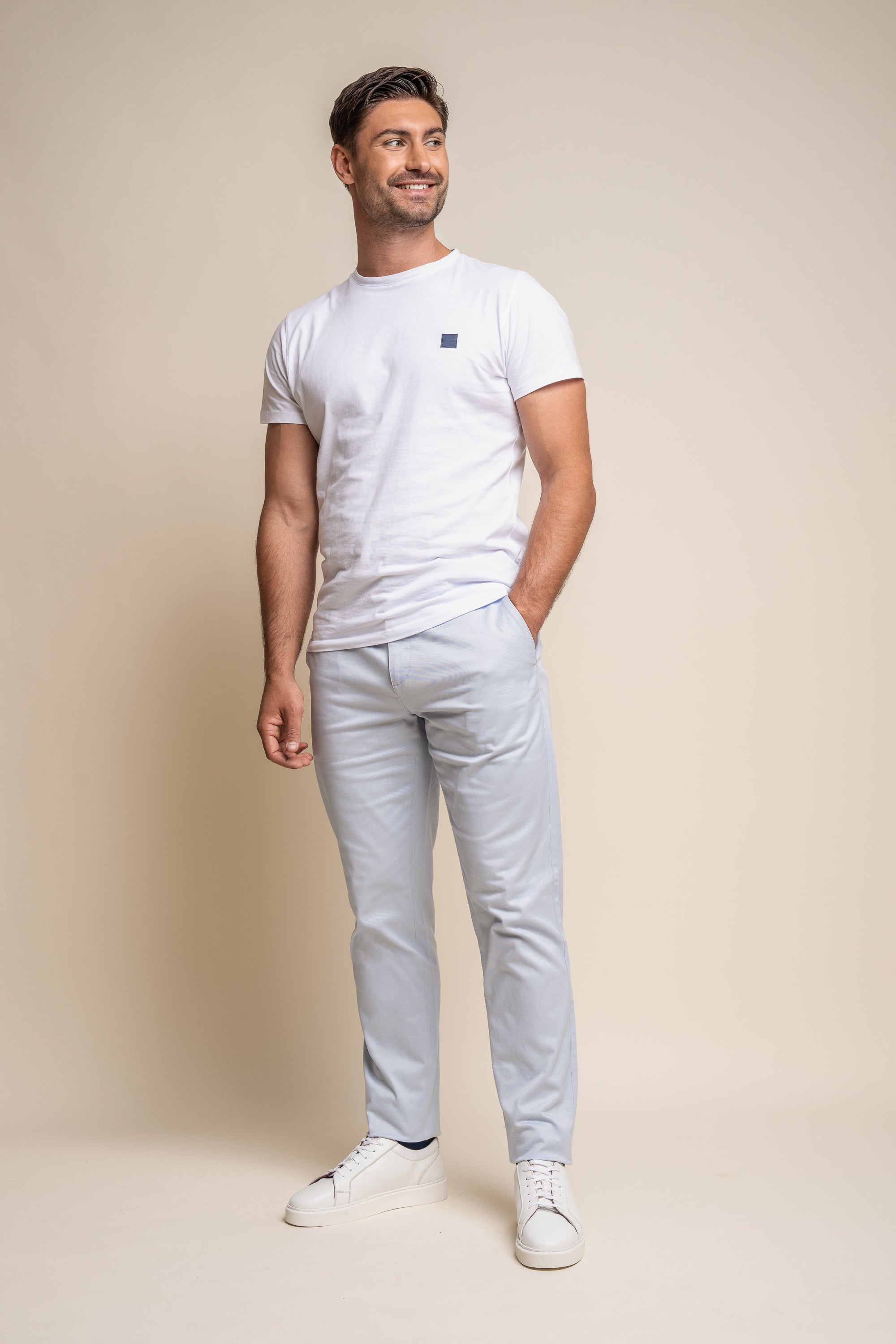 Chino broek heren Slate - Cavani Dakota