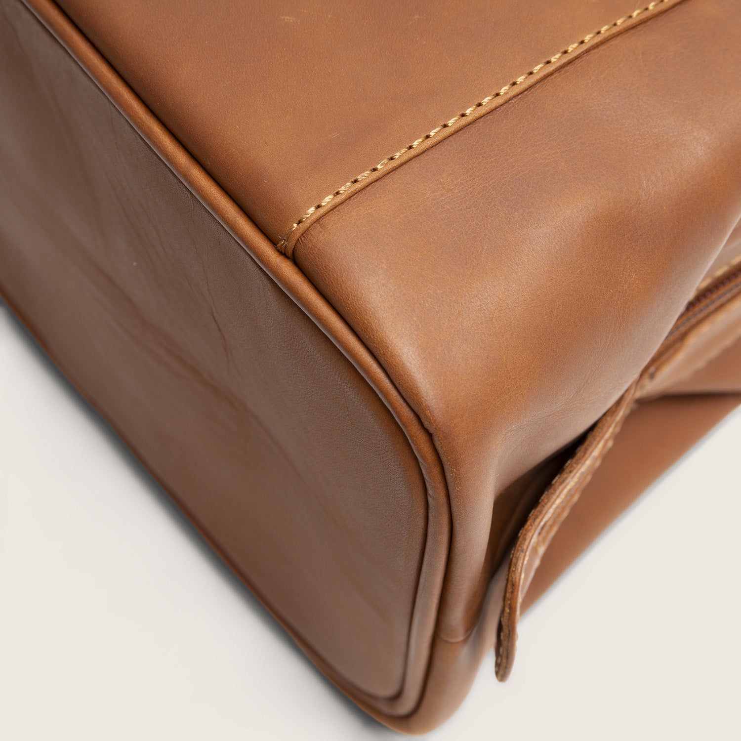 Leren Toilettas Cognac Vince