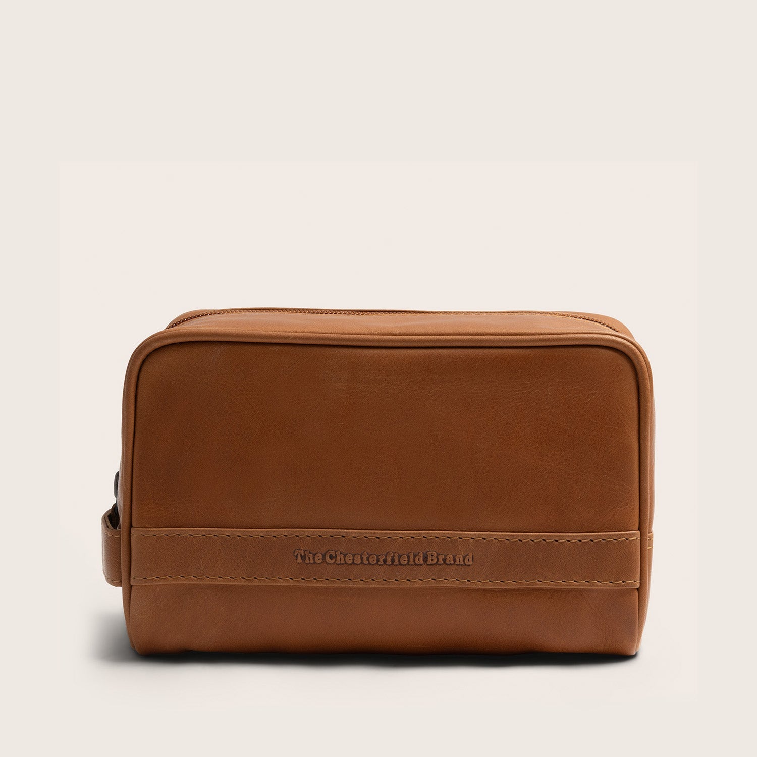 Leren Toilettas Cognac Tavira