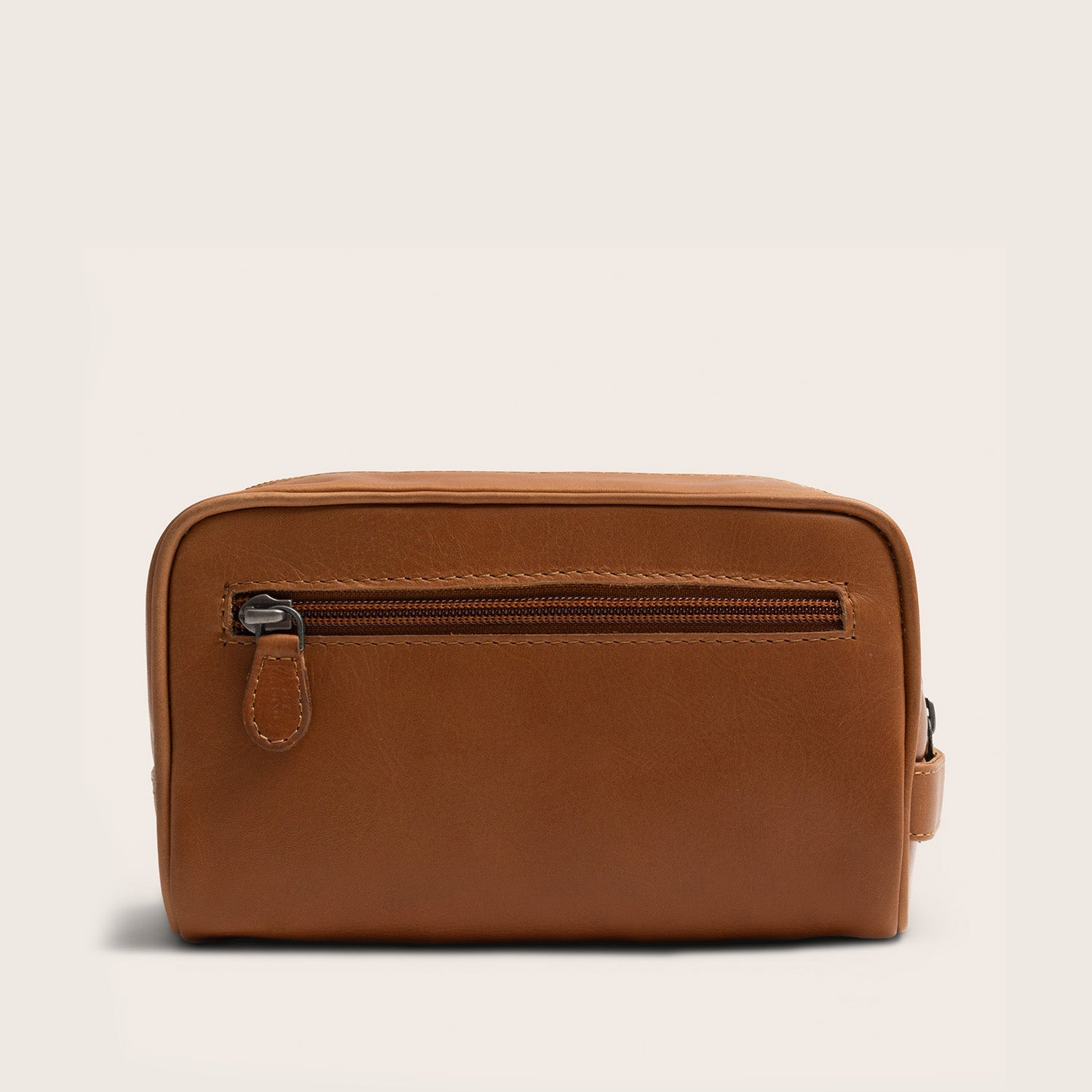 Leren Toilettas Cognac Tavira