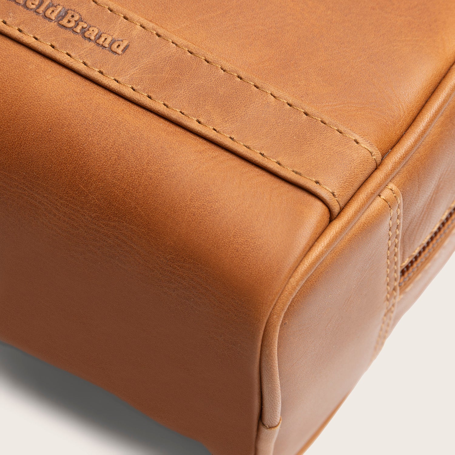 Leren Toilettas Cognac Tavira