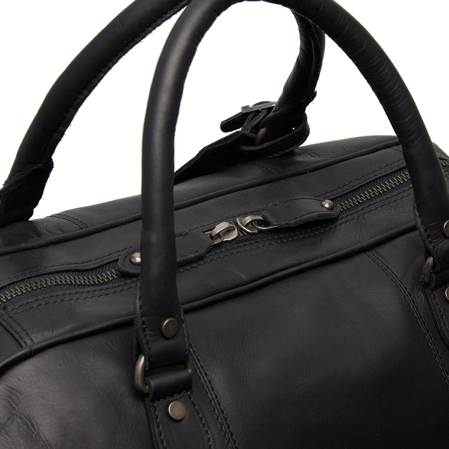 Leren Weekendtas - The Chesterfield Brand Liam Black