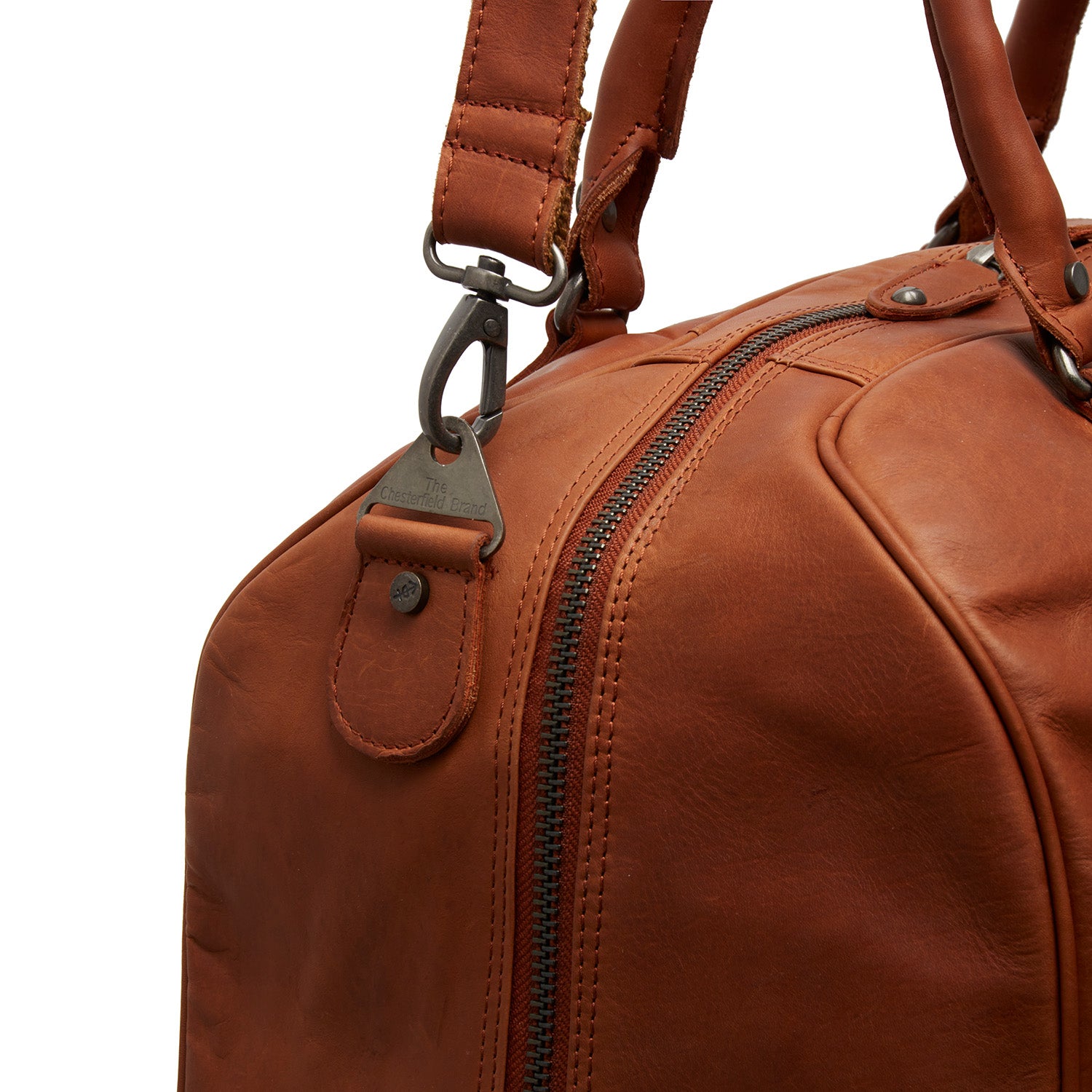 Leren Weekendtas - The Chesterfield Brand Liam Cognac