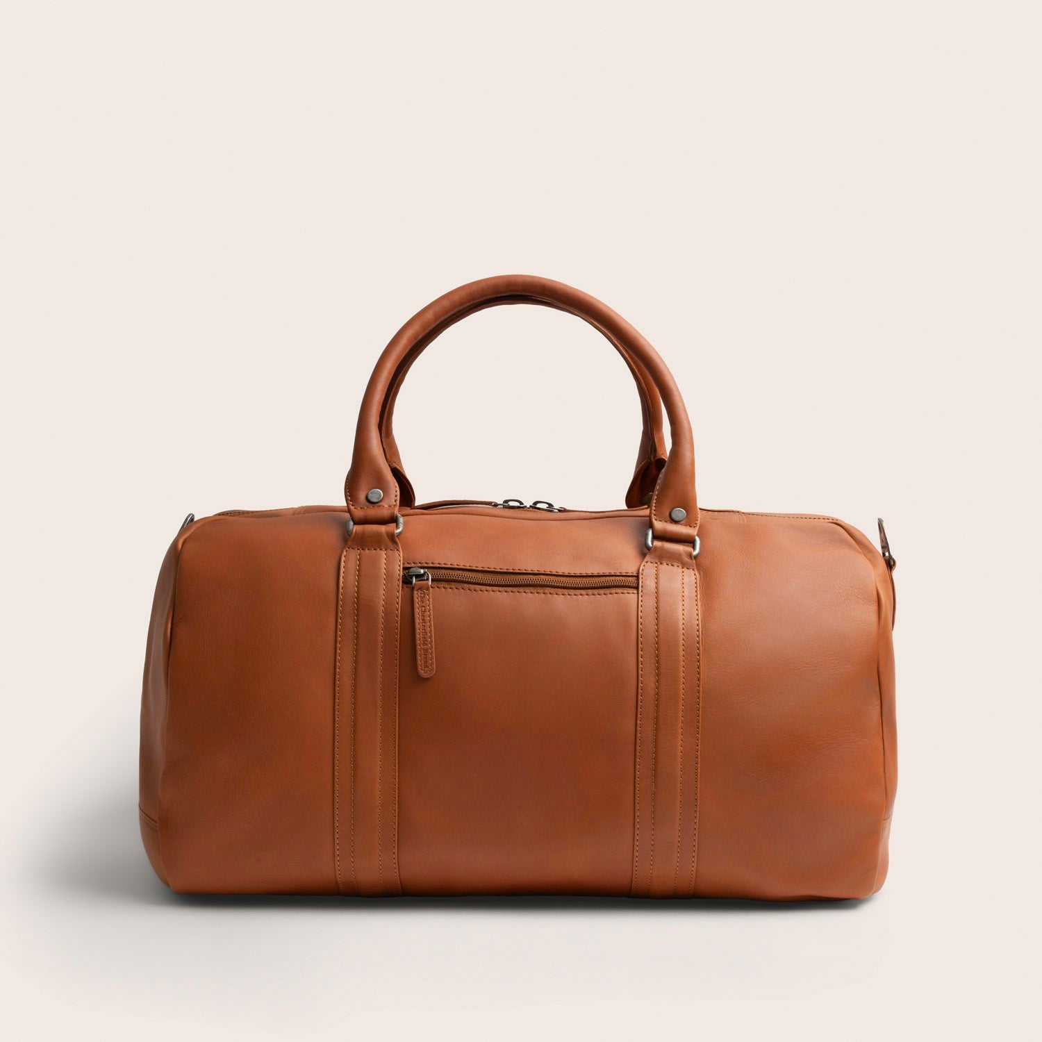 Leren Weekendtas Cognac Perth