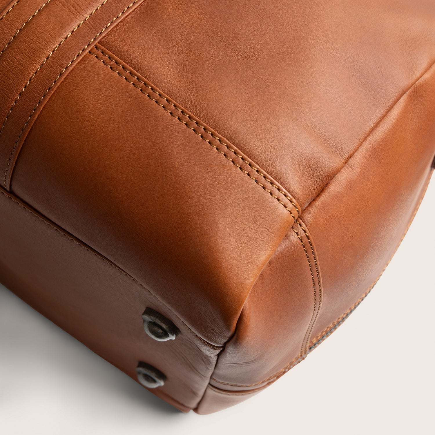 Leren Weekendtas Cognac Perth