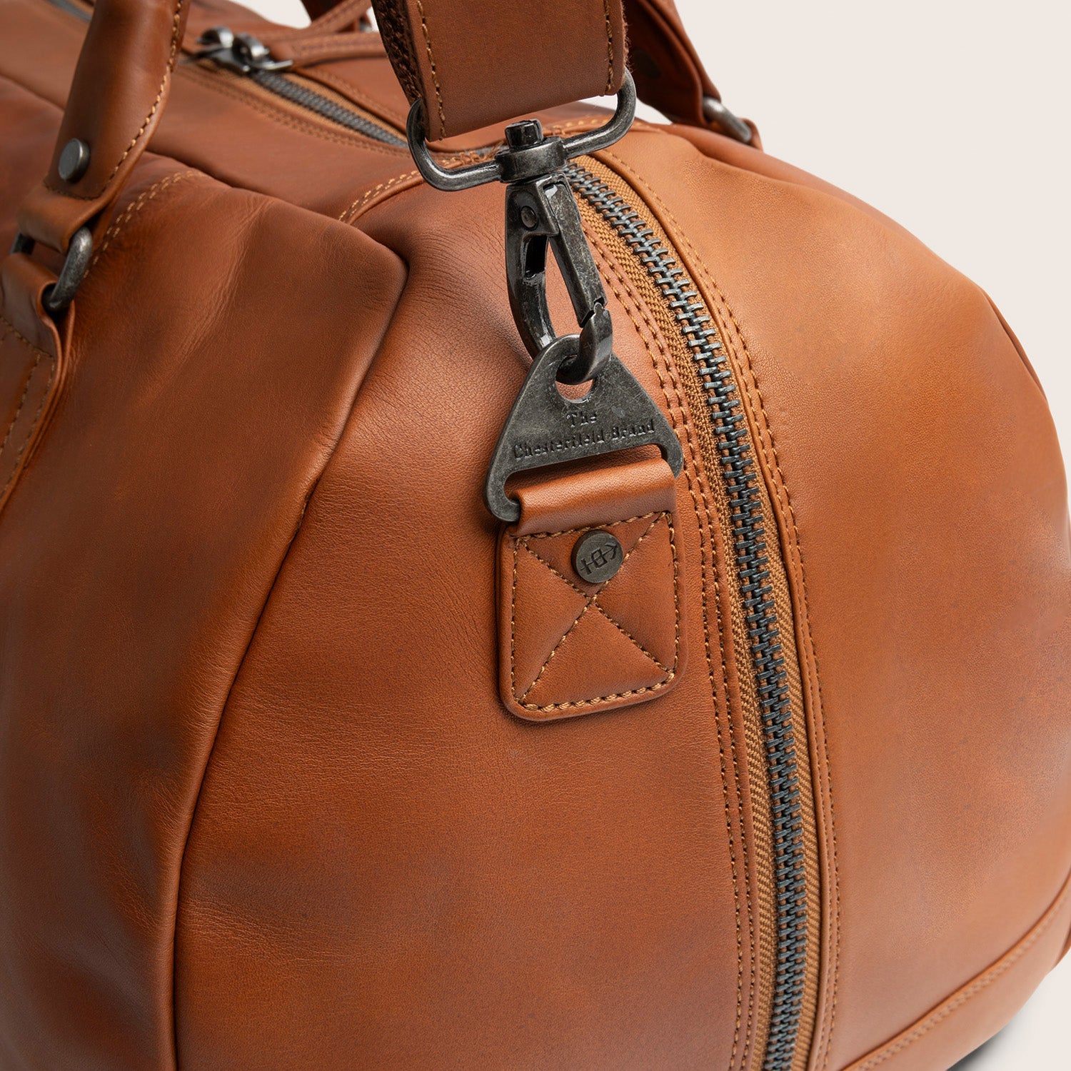 Leren Weekendtas Cognac Perth