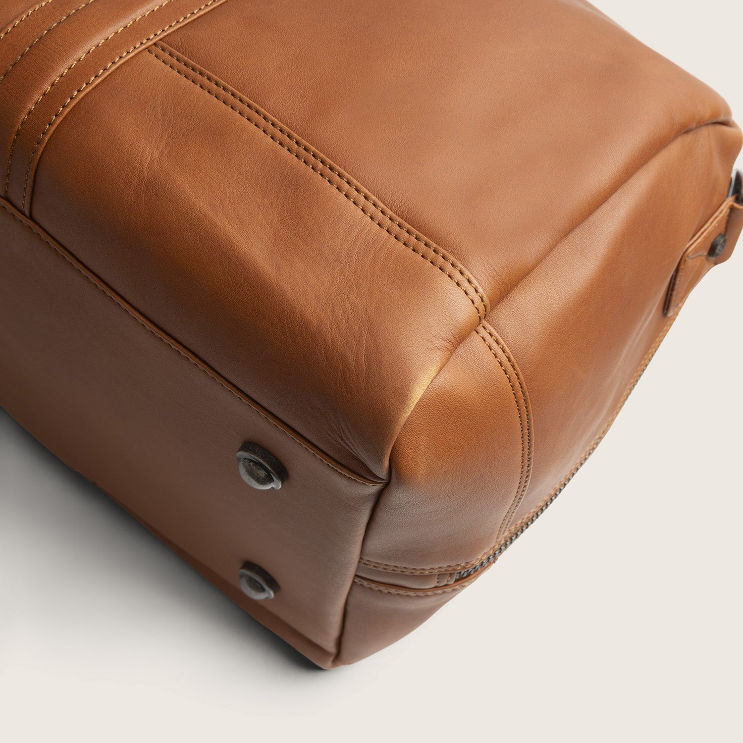 Leren Weekendtas Cognac Melbourne