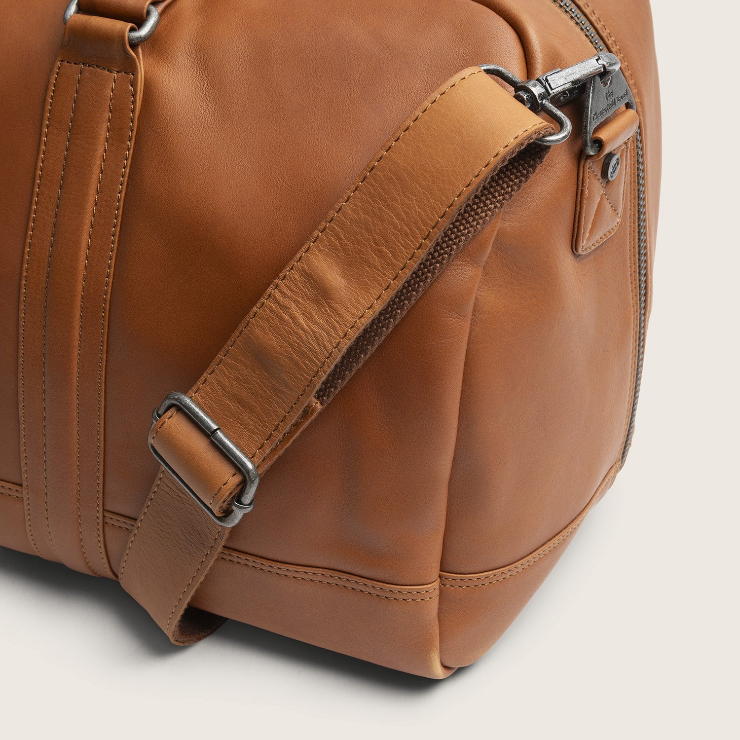 Leren Weekendtas Cognac Melbourne