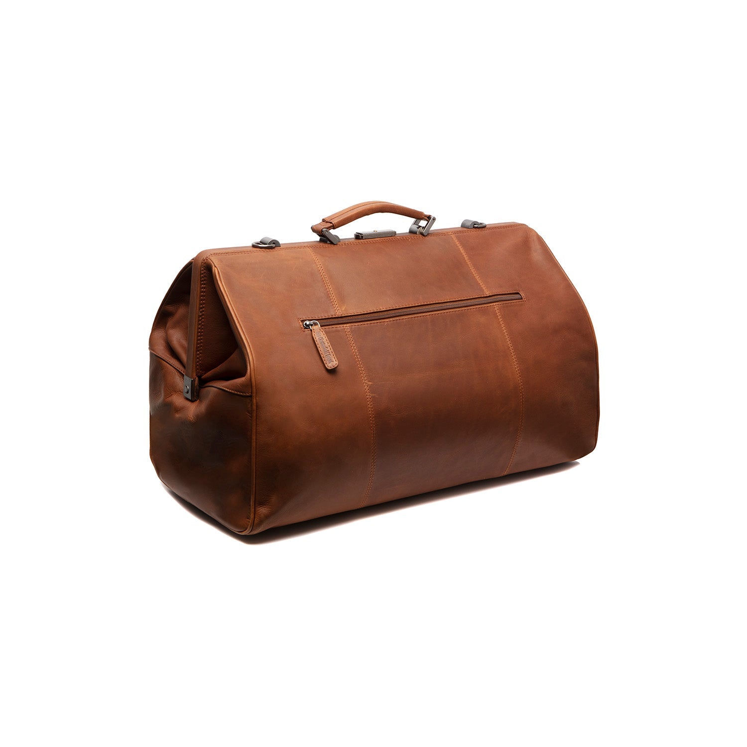 Leren Weekendtas Cognac Corfu