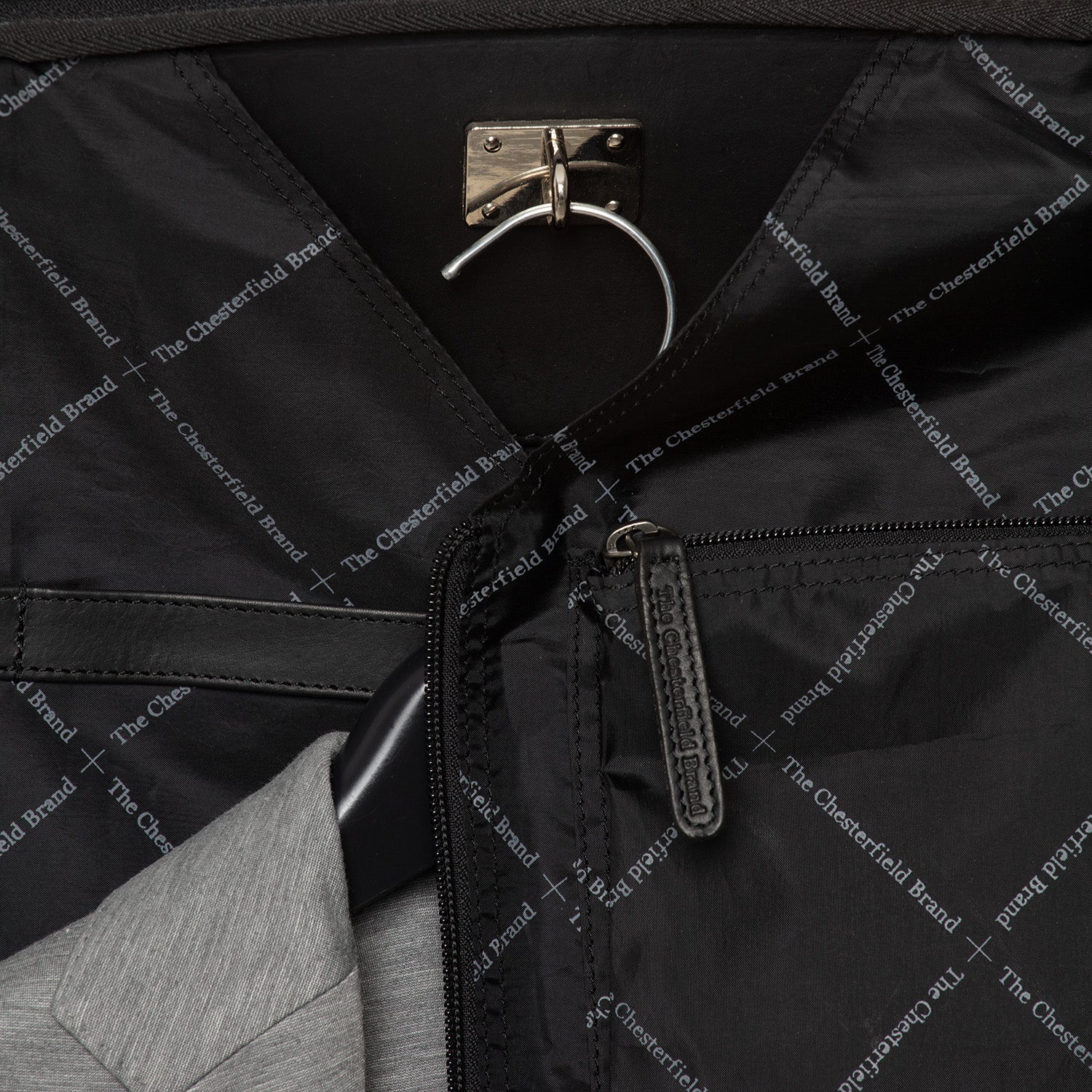 Leren Suit Bag - The Chesterfield Brand Josh Black