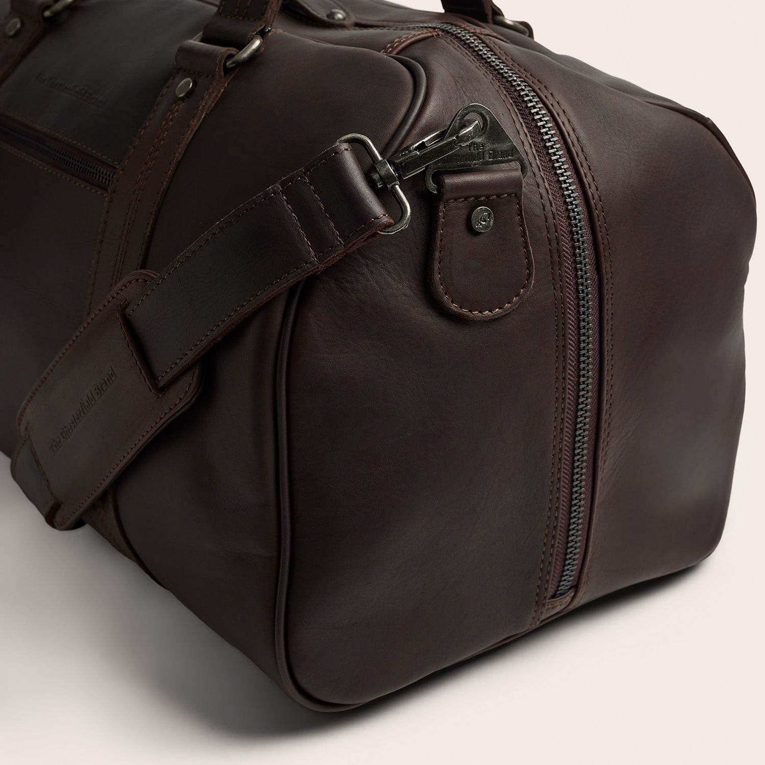 Leren Weekendtas Bruin Volenza