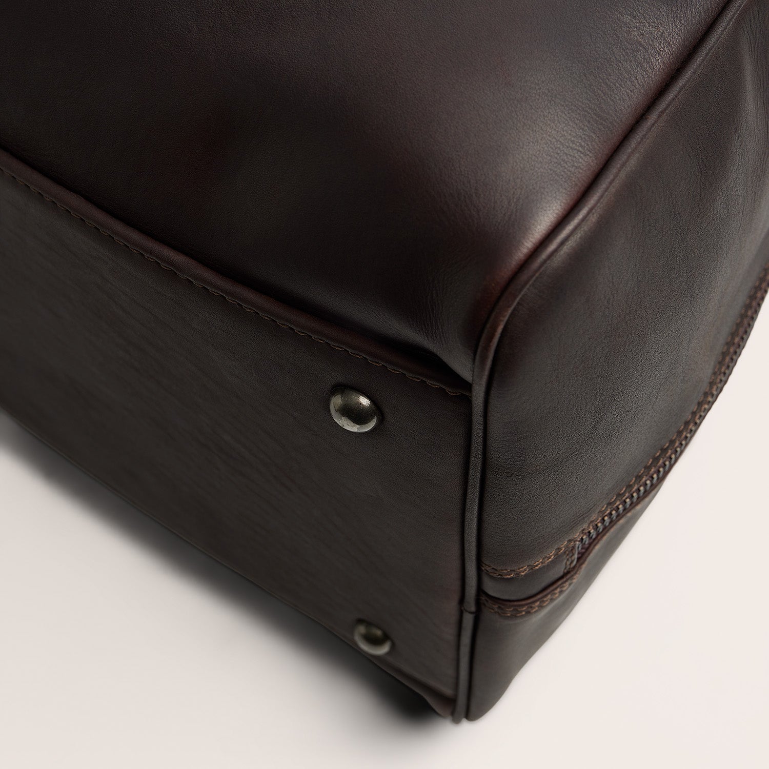 Leren Weekendtas Bruin Rivaro
