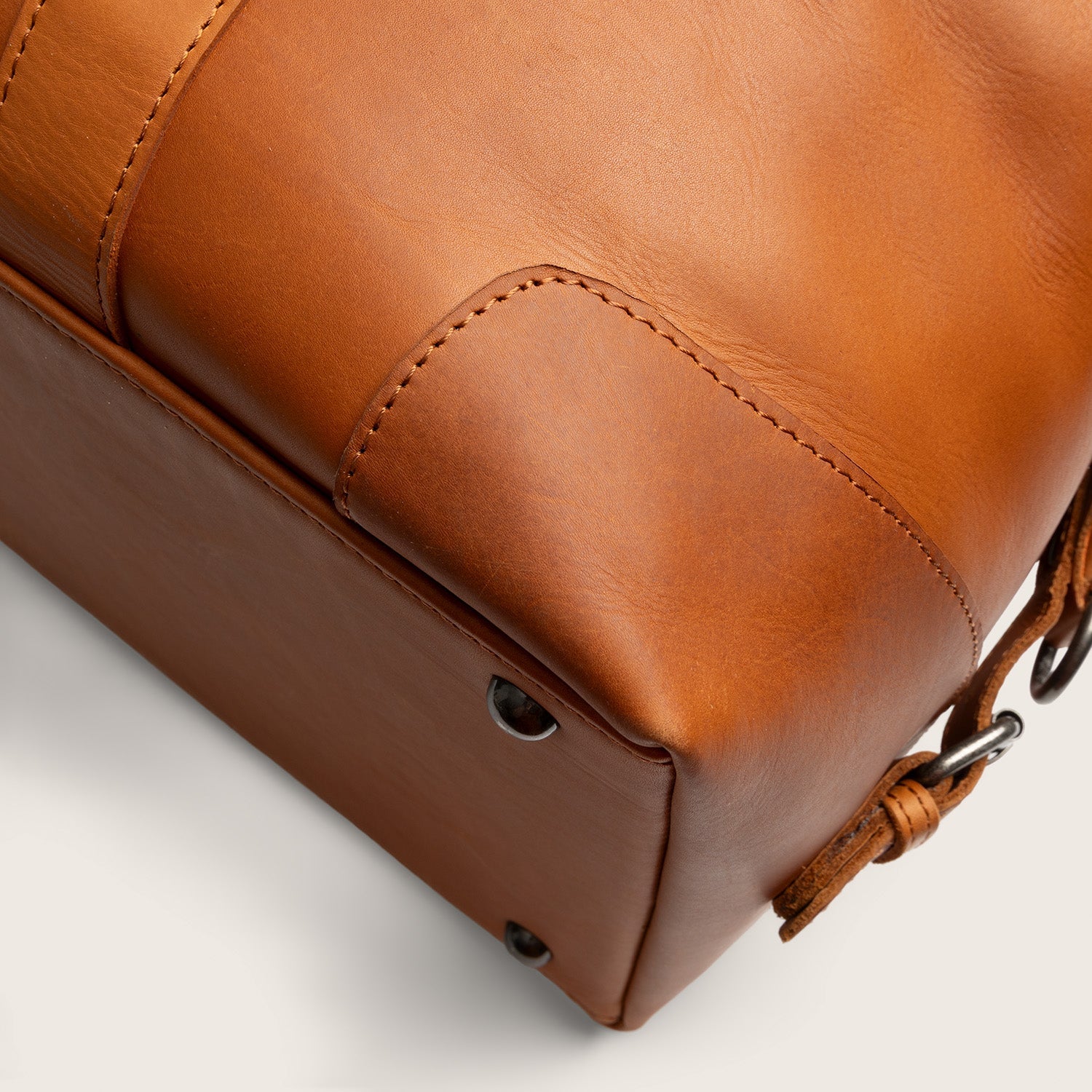 Leren Weekendtas Cognac Portsmouth-II