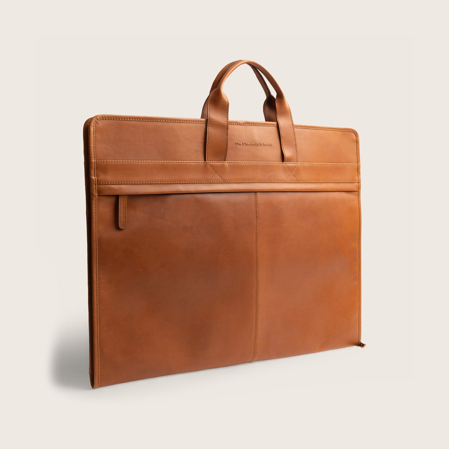 Leren Kledingtas Cognac Carson