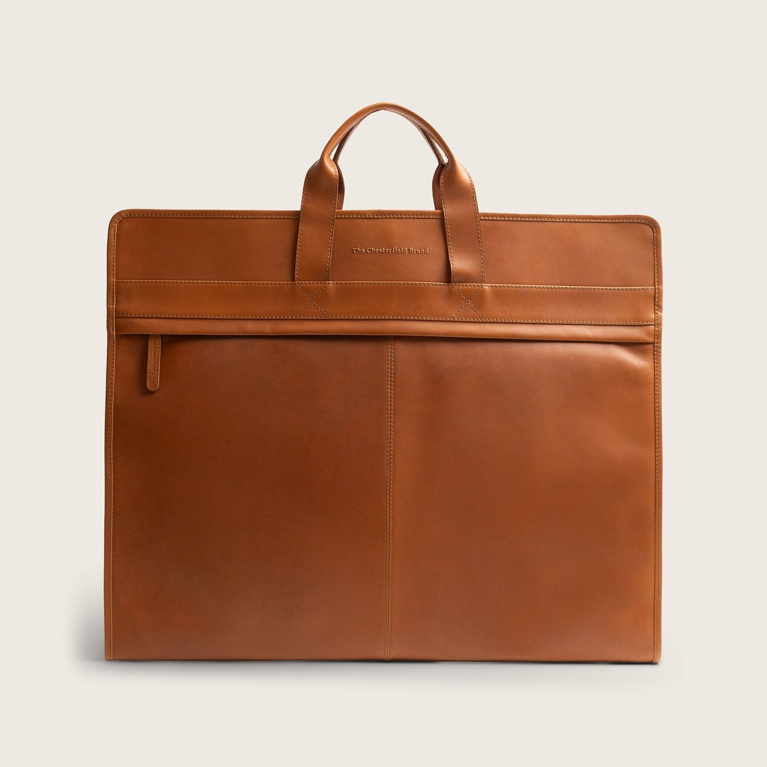 Leren Kledingtas Cognac Carson