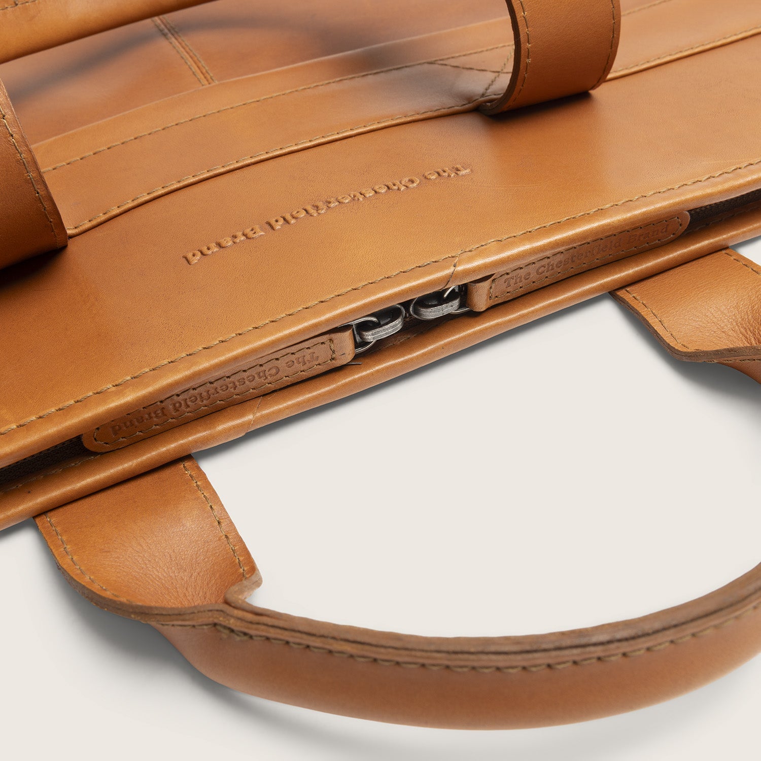 Leren Kledingtas Cognac Carson