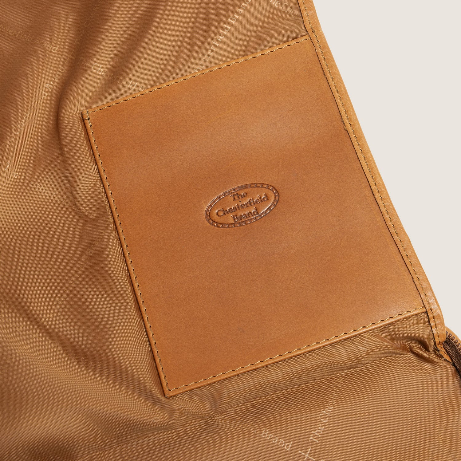 Leren Kledingtas Cognac Carson