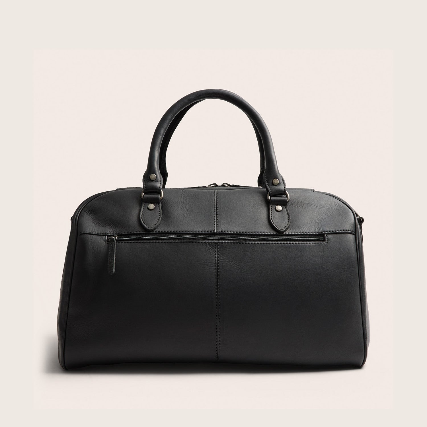 Leren Weekendtas Zwart Liam-II