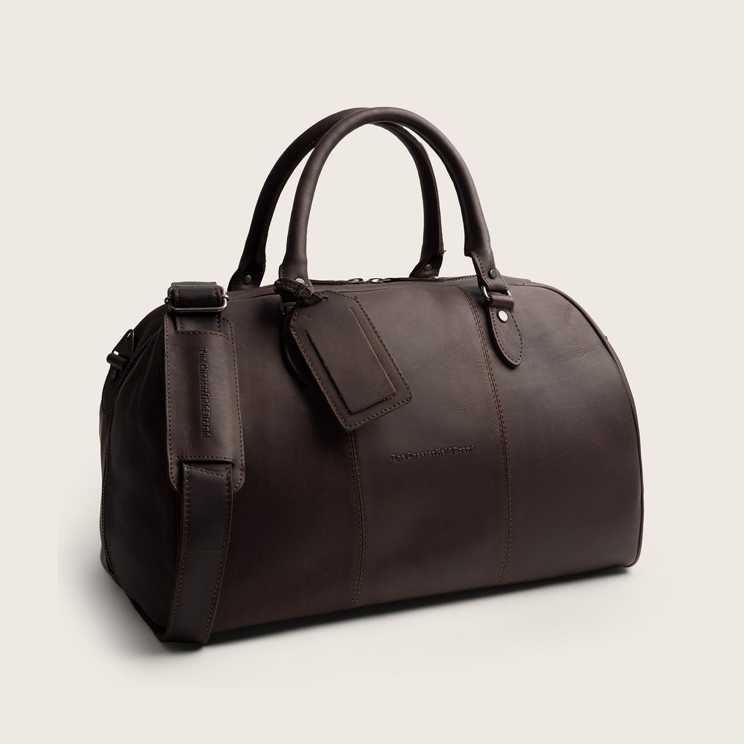 Leren Weekendtas Bruin Liam-II