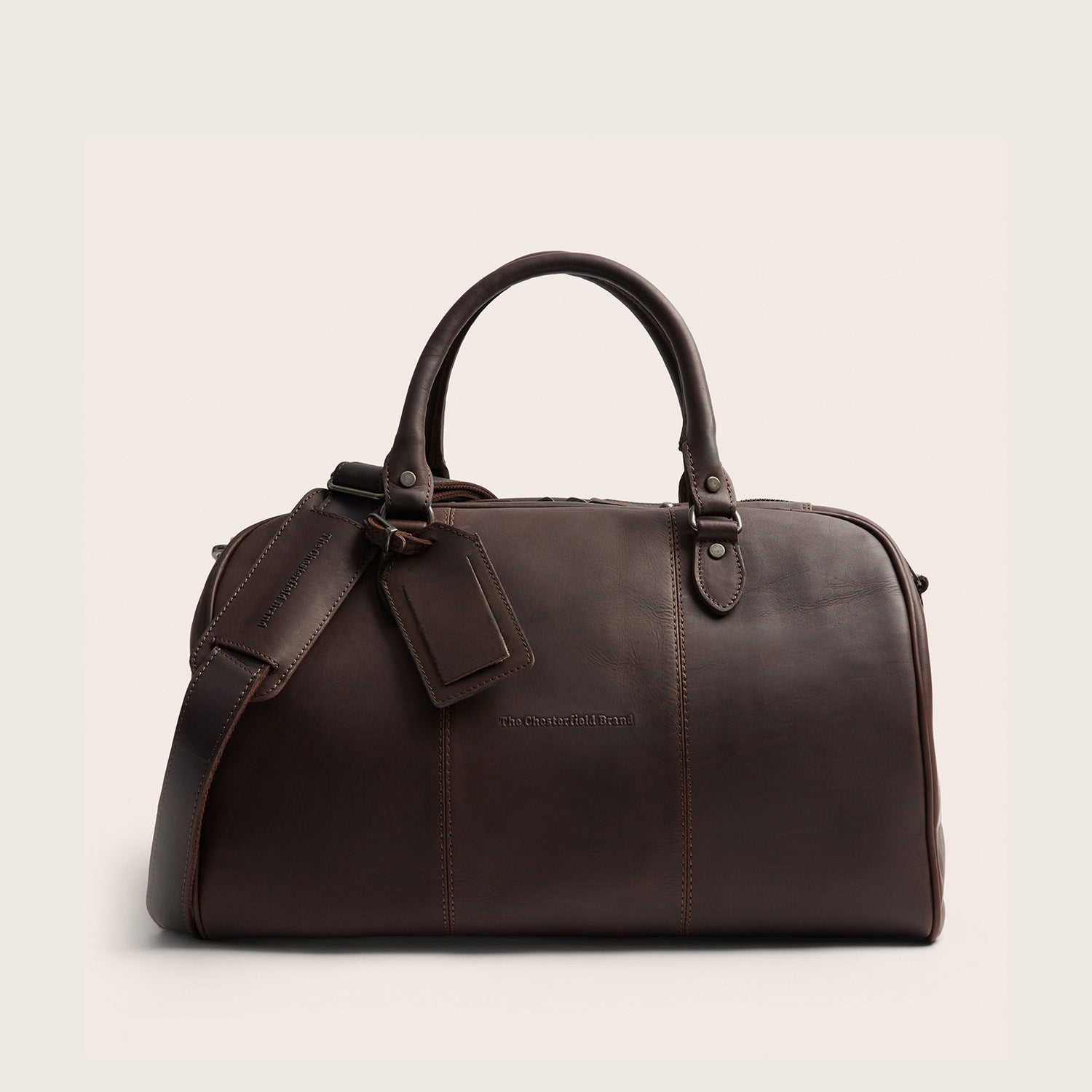 Leren Weekendtas Bruin Liam-II