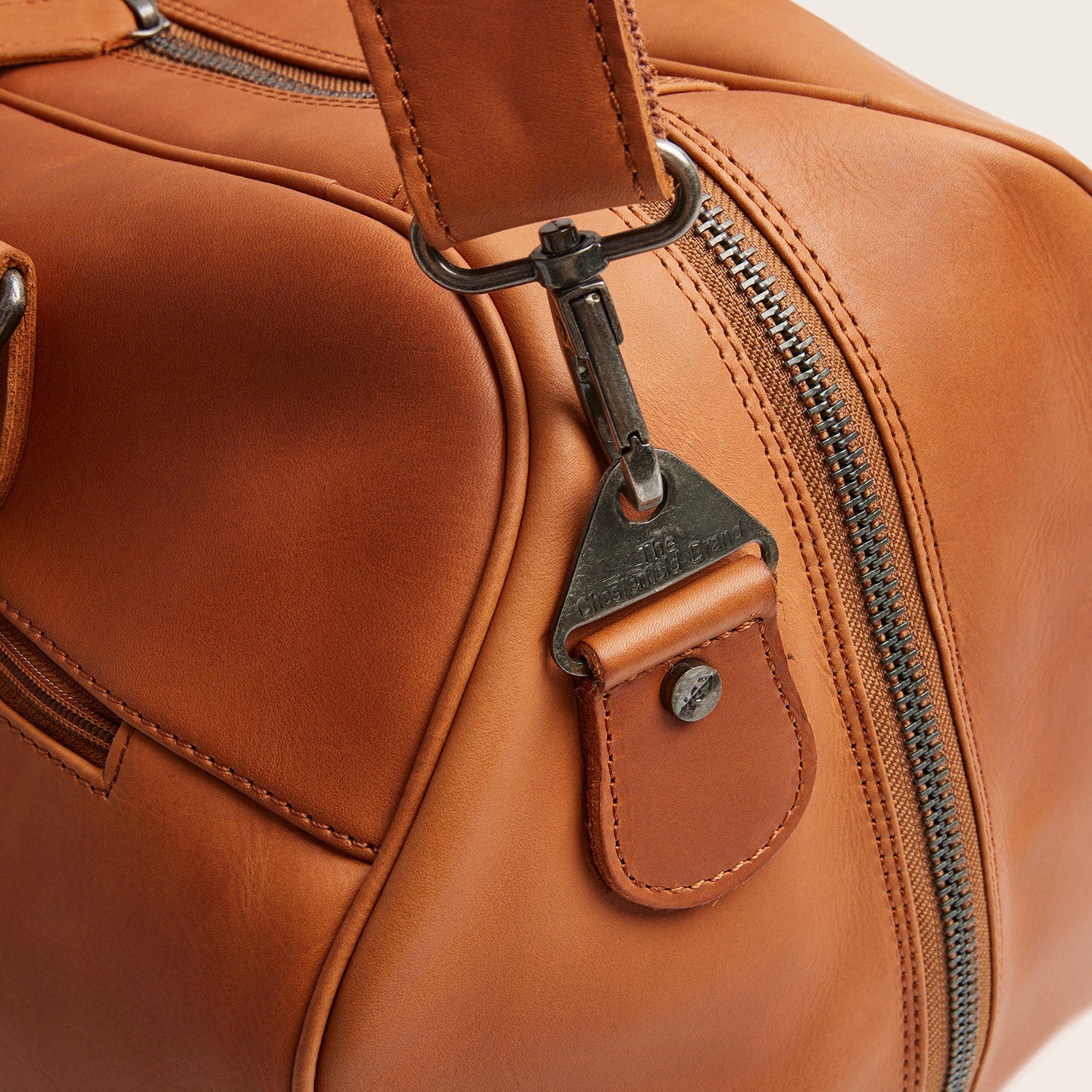 Leren Weekendtas Cognac Liam-II