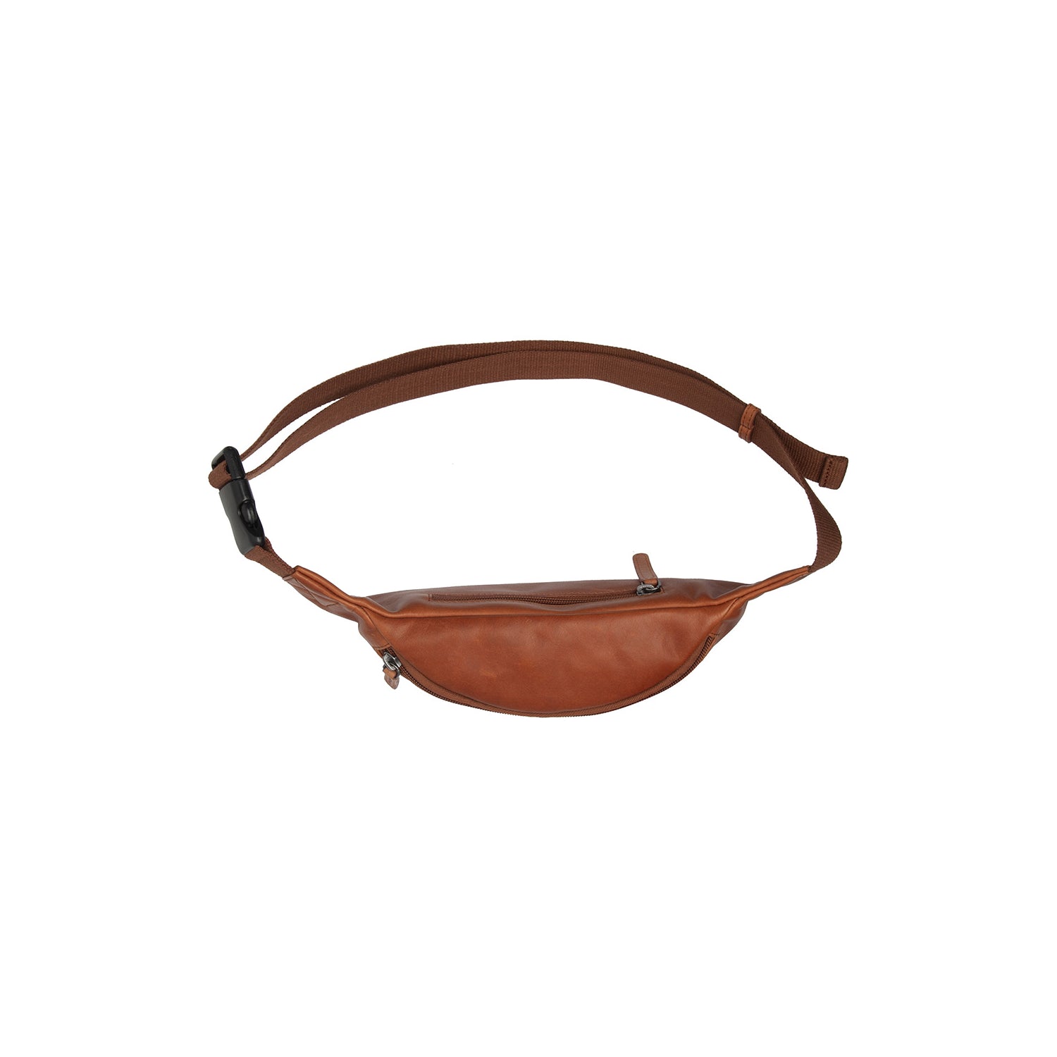 Leren Heuptas Cognac Brana