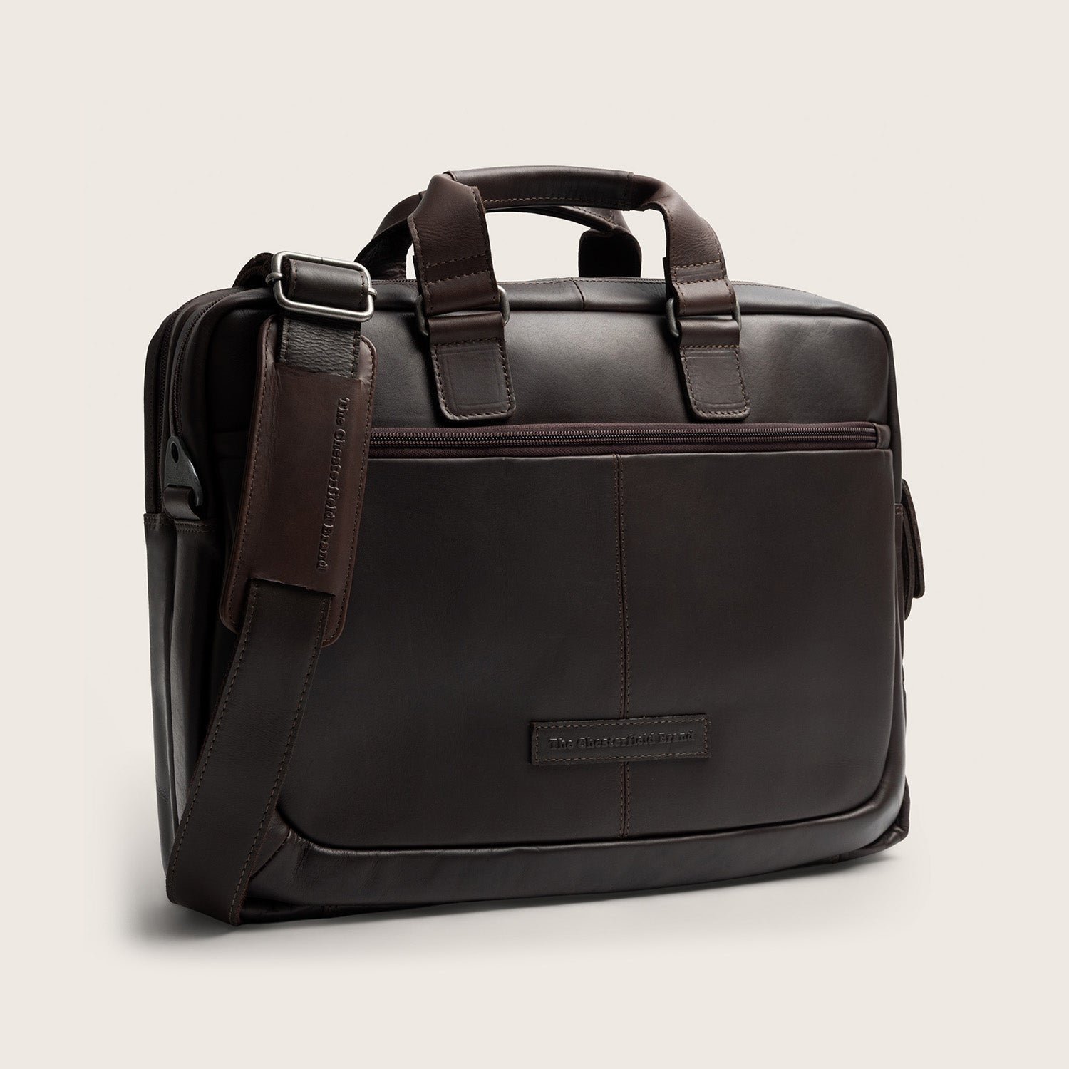 Leren Laptoptas Bruin Seth