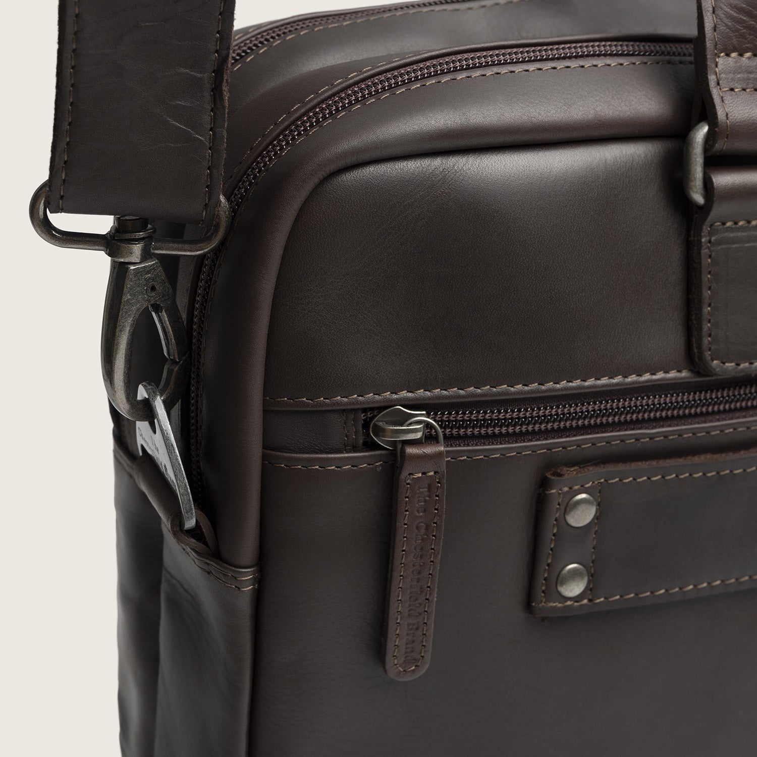 Leren Laptoptas Bruin Seth