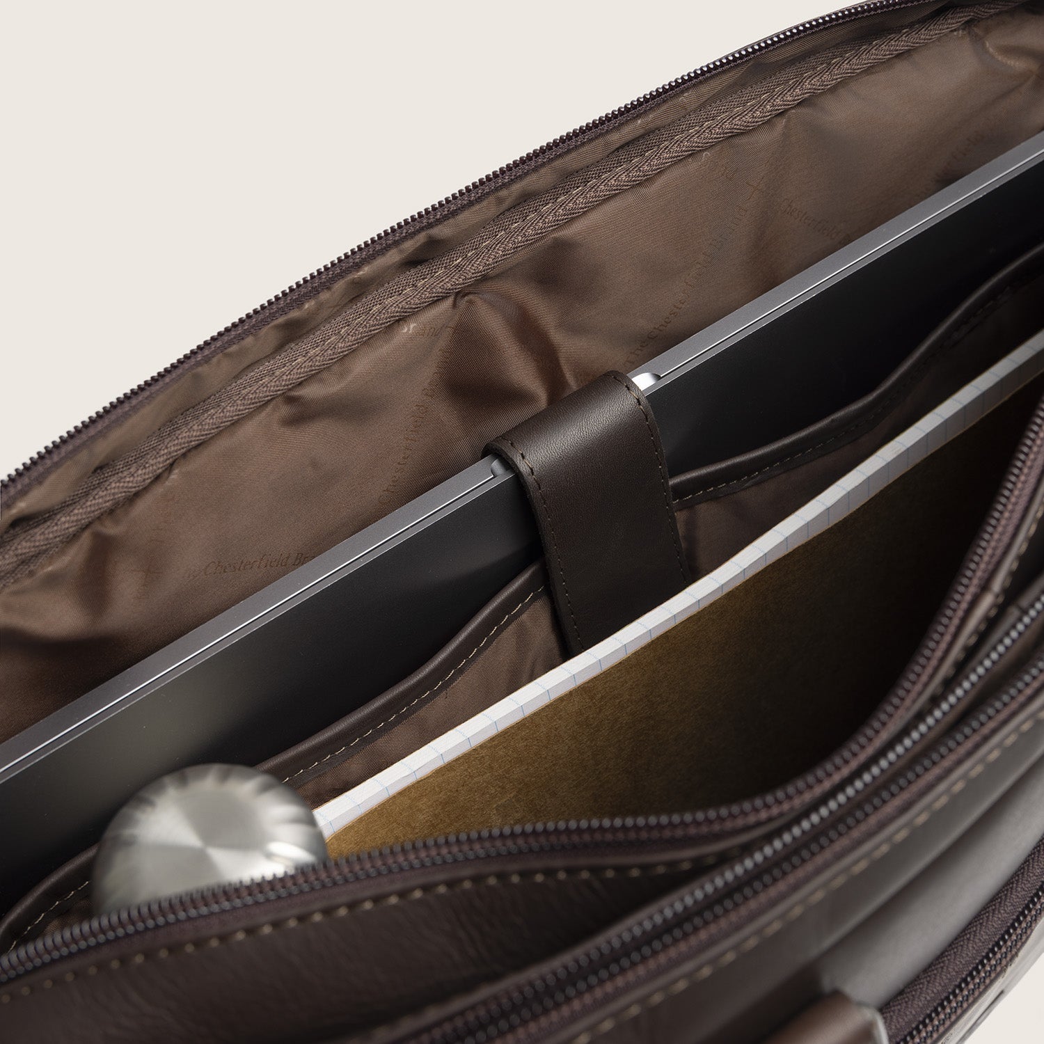 Leren Laptoptas Bruin Seth