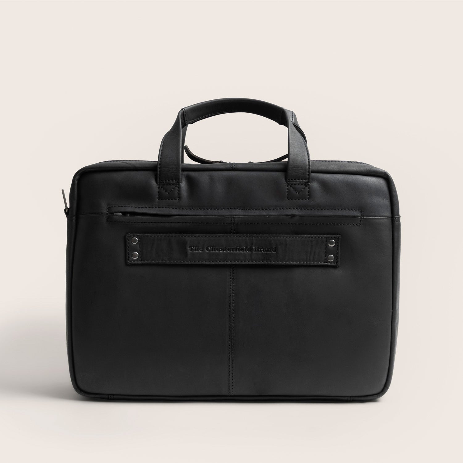 Leren Laptoptas Zwart Ryan