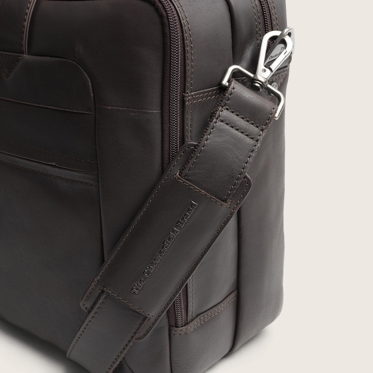 Leren Laptoptas Bruin Ryan