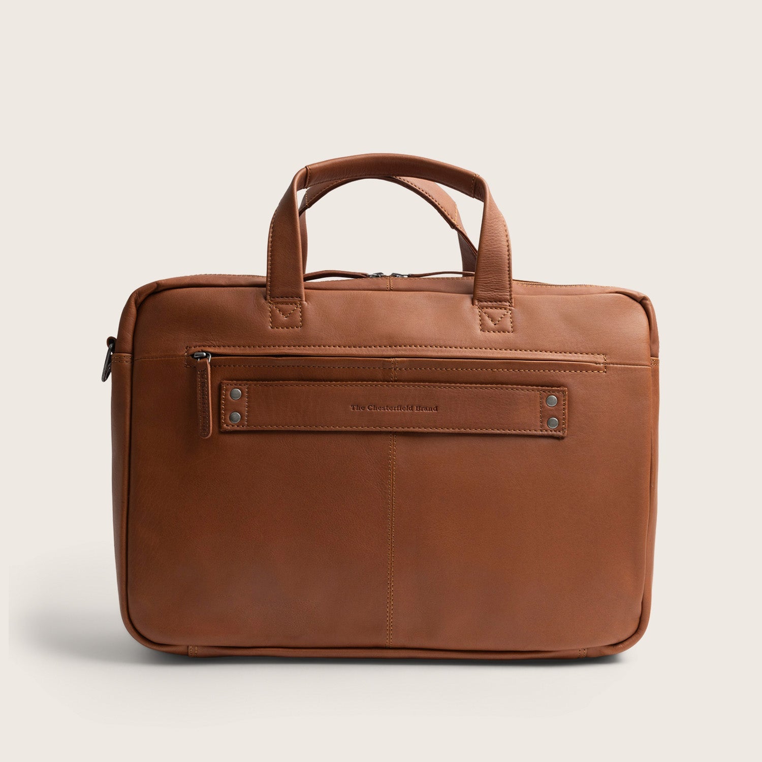 Leren Laptoptas Cognac Ryan
