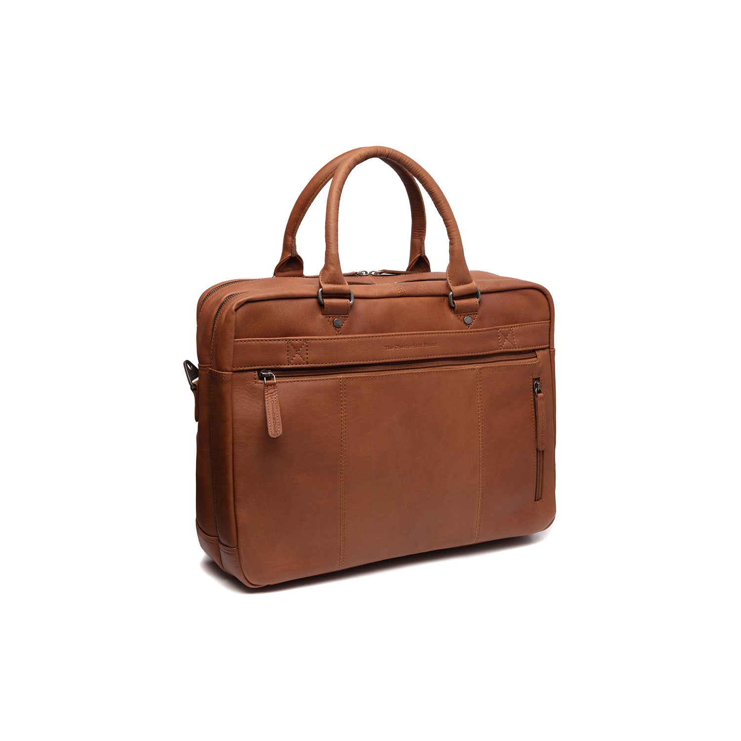 Leren Laptoptas - The Chesterfield Brand Boston Cognac