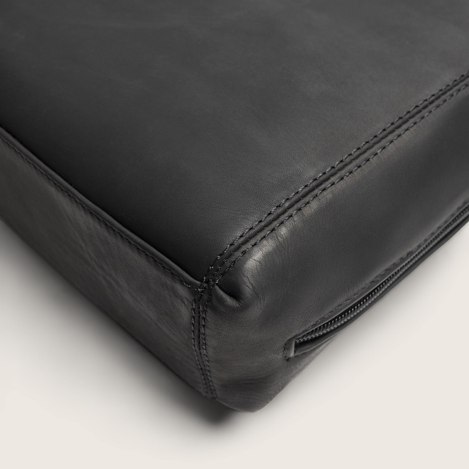 Leren Laptoptas Zwart Levanto