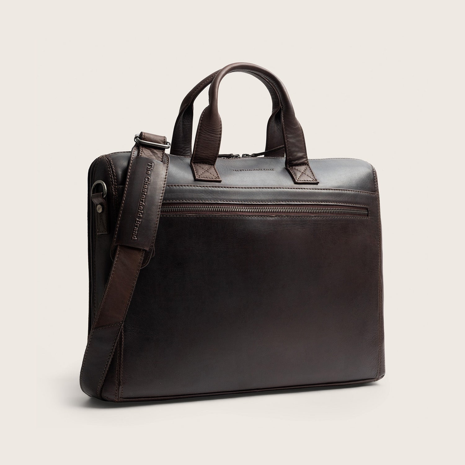 Leren Laptoptas Bruin Levanto