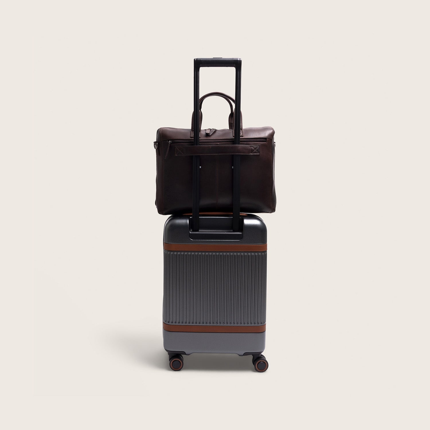 Leren Laptoptas Bruin Levanto