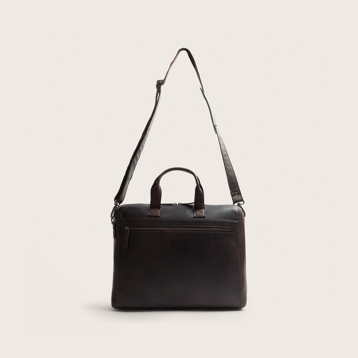 Leren Laptoptas Bruin Levanto