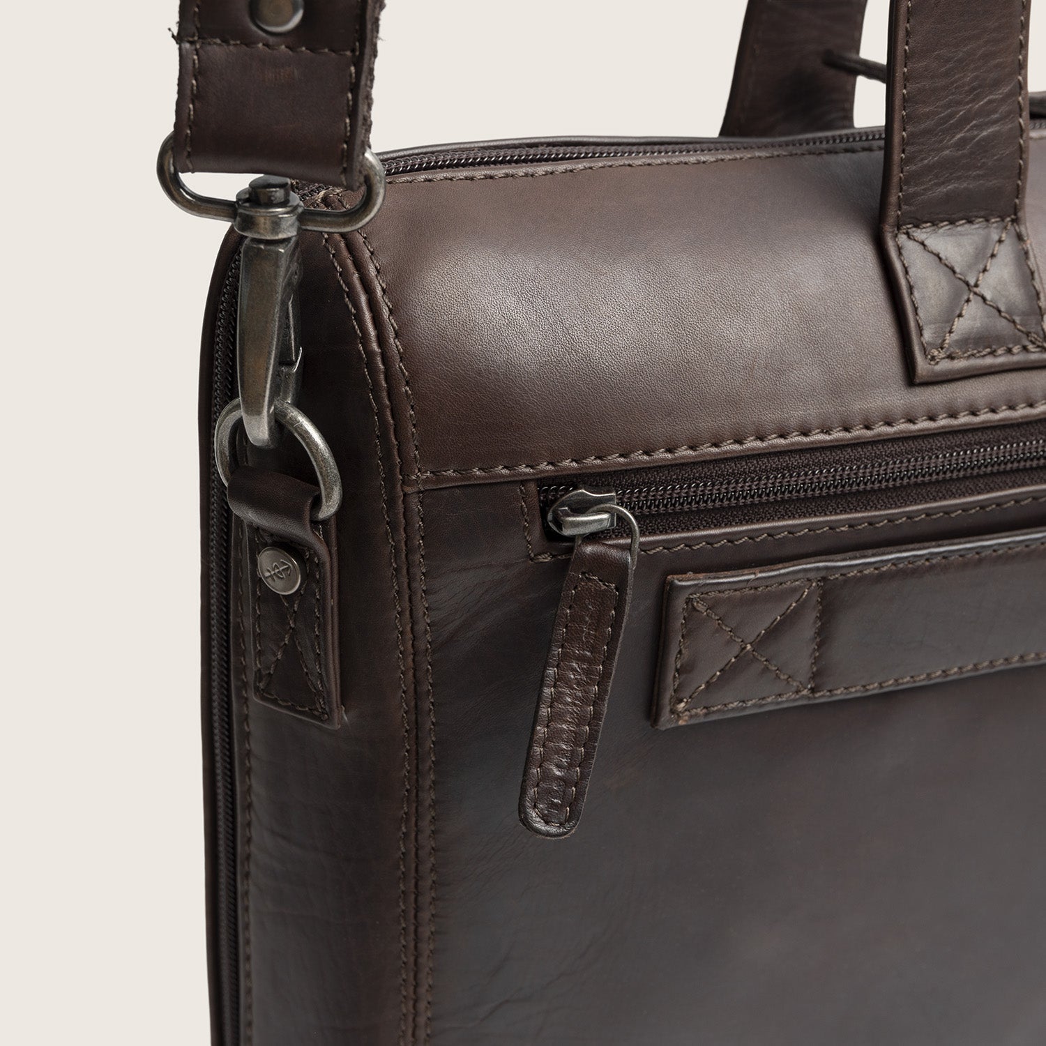 Leren Laptoptas Bruin Levanto