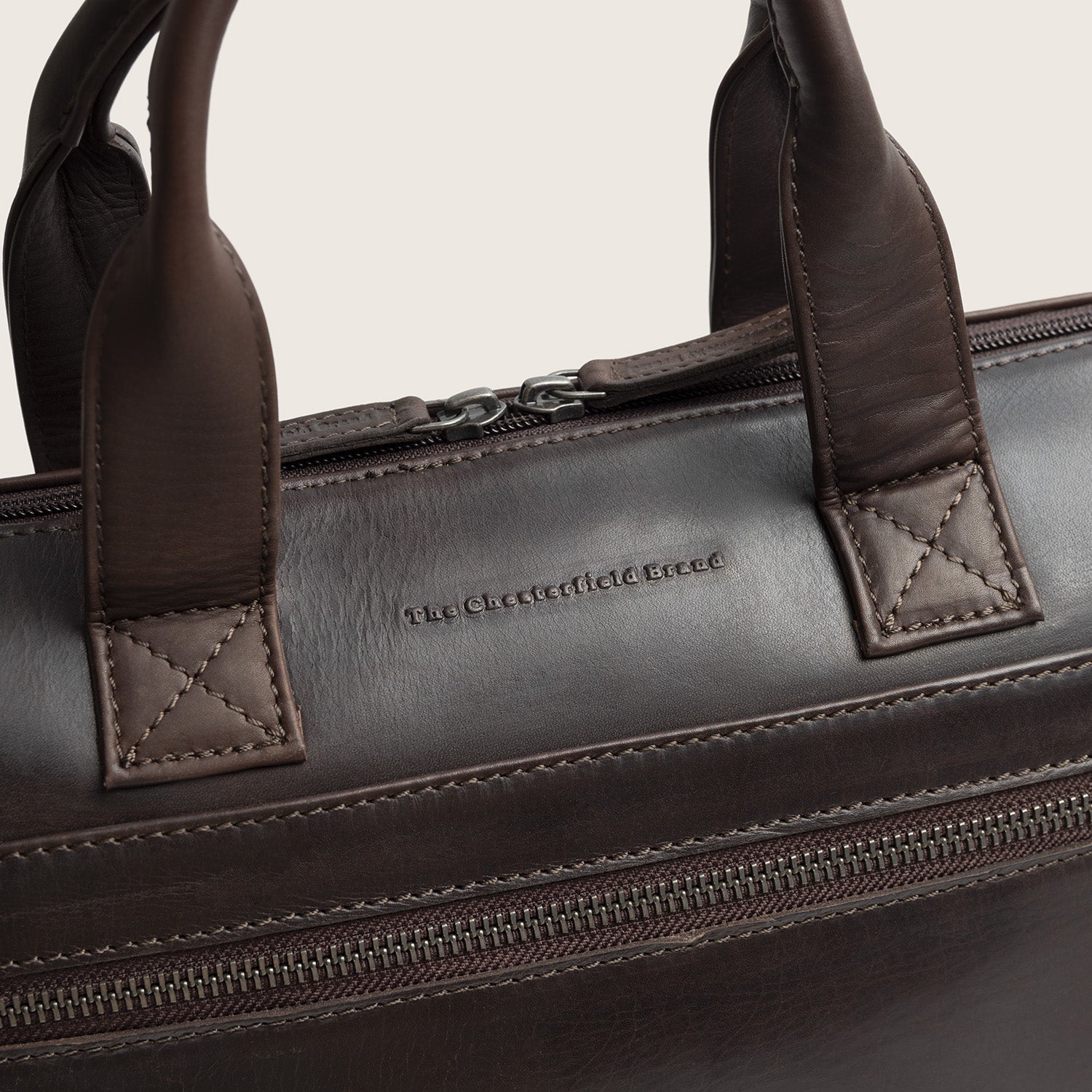 Leren Laptoptas Bruin Levanto