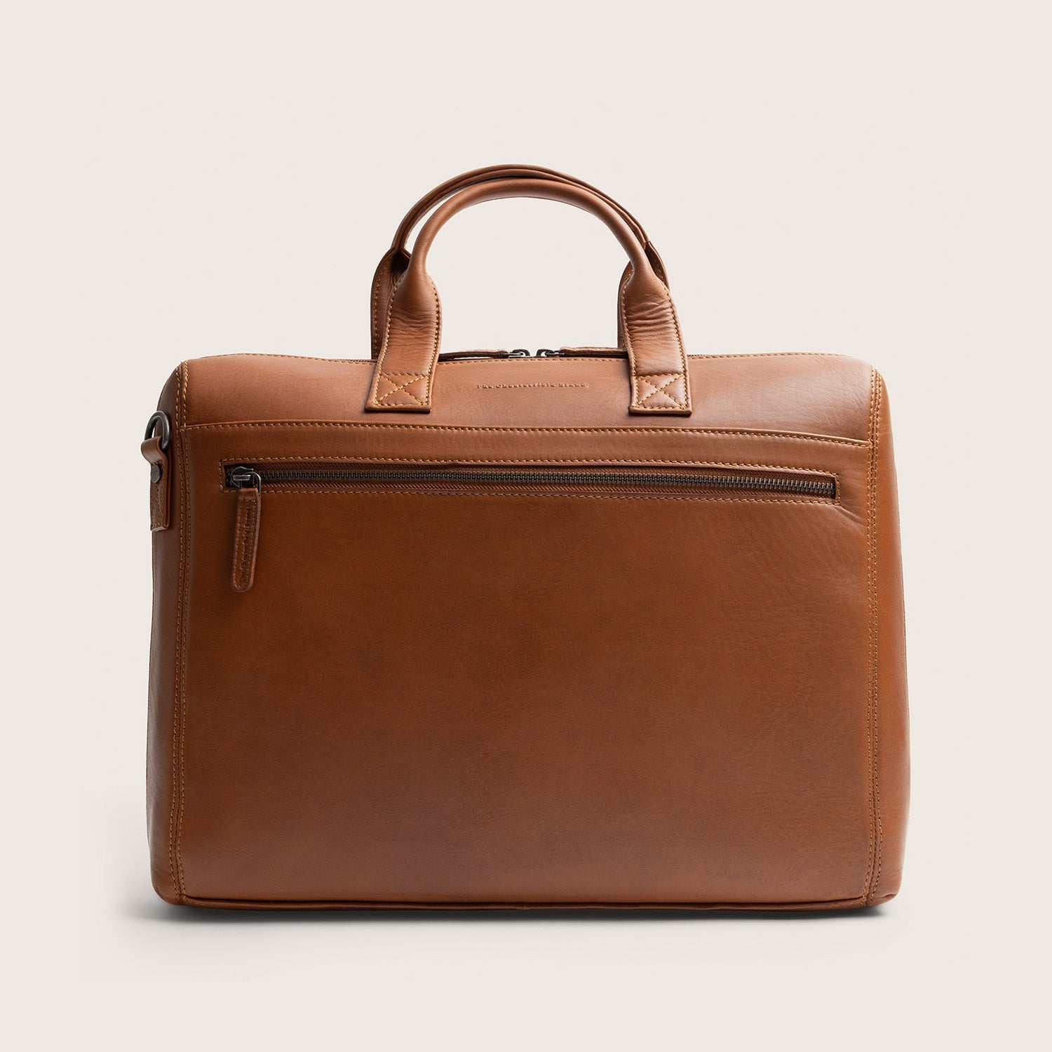 Leren Laptoptas Cognac Levanto