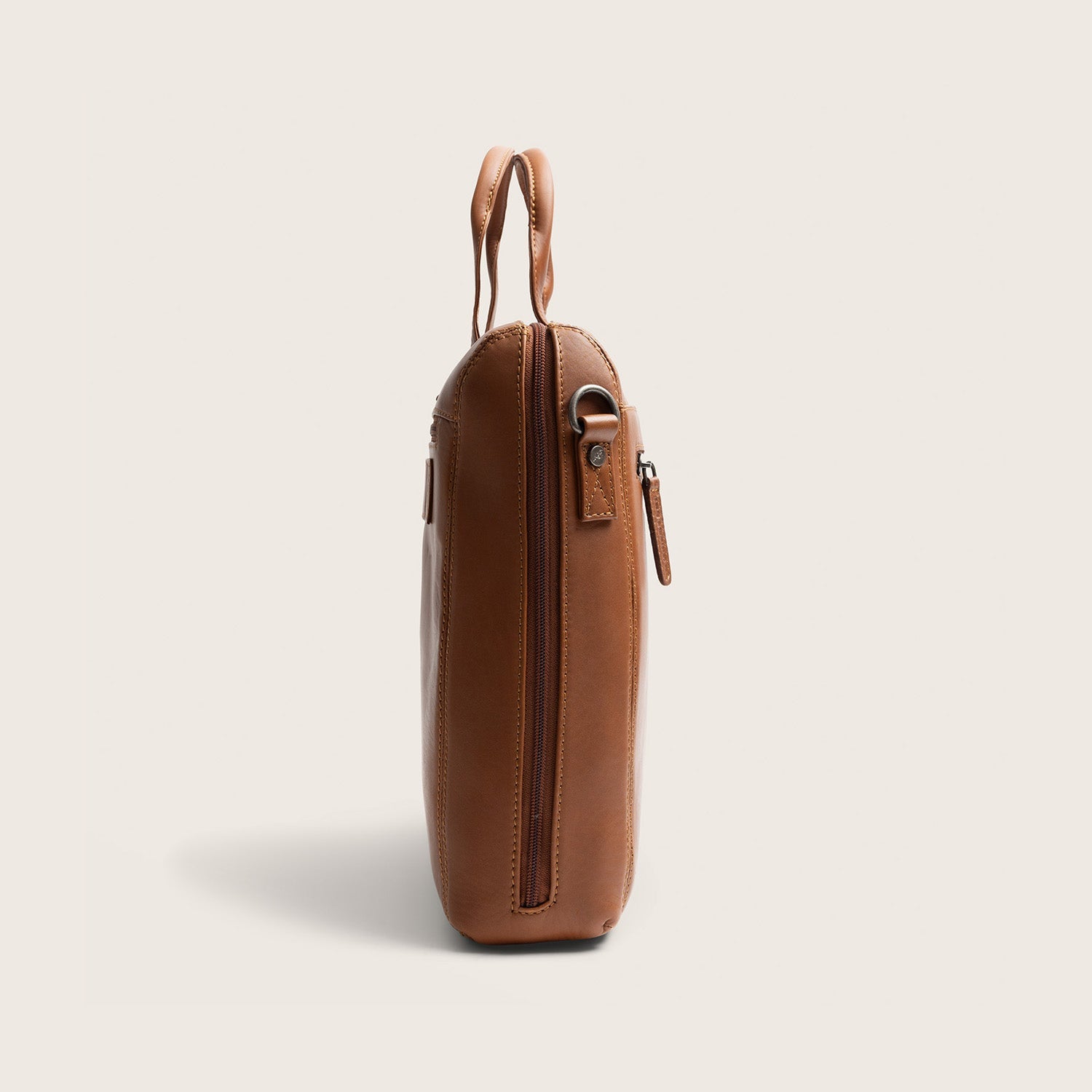 Leren Laptoptas Cognac Levanto