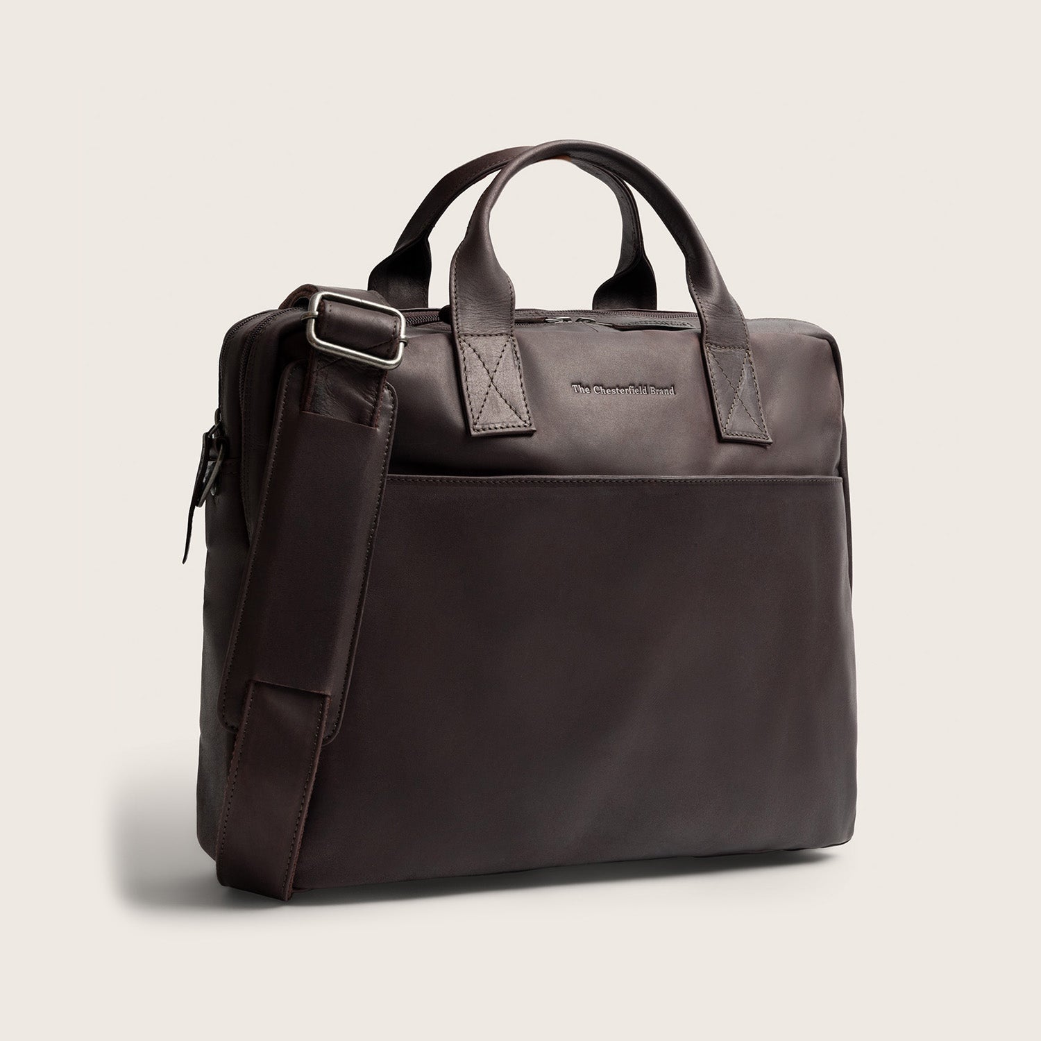 Leren Laptoptas Bruin Frazer