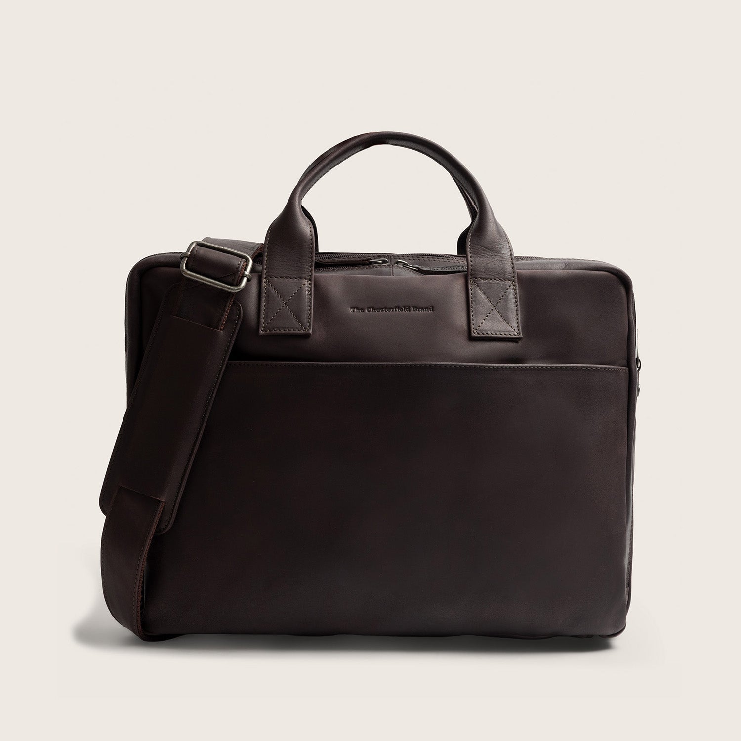 Leren Laptoptas Bruin Frazer