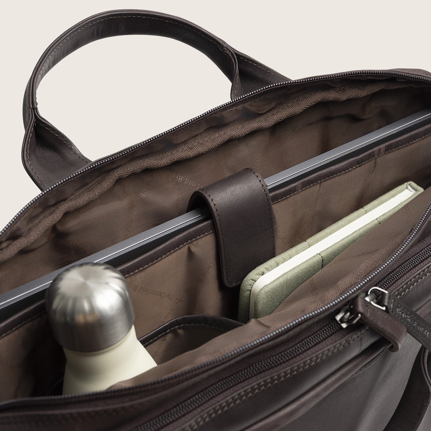 Leren Laptoptas Bruin Frazer